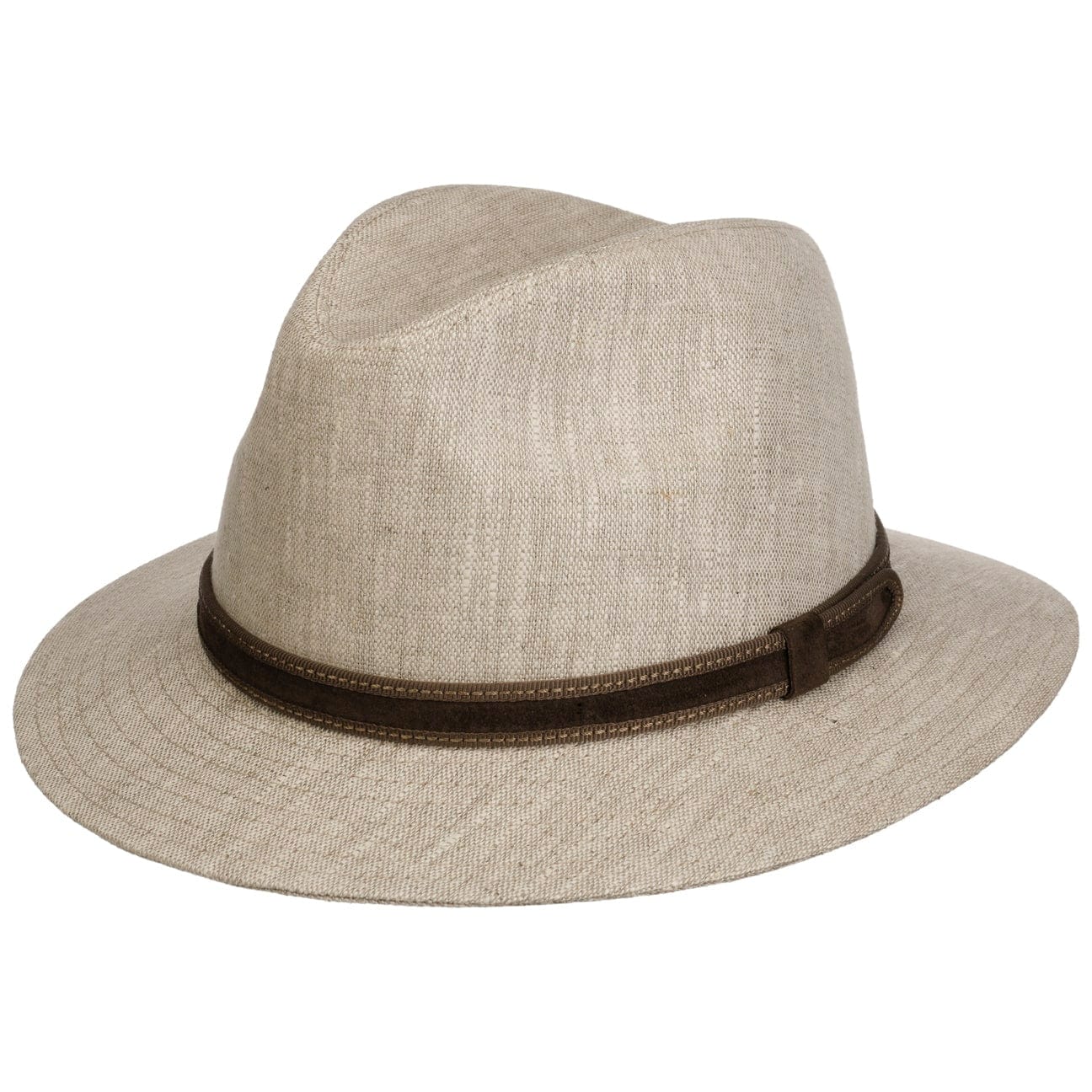 Terence Traveller Linen Hat by Lierys - Breathable Summer Sun Hat for Men & Women - Perfect for Beach, Travel, and Outdoor Adventures