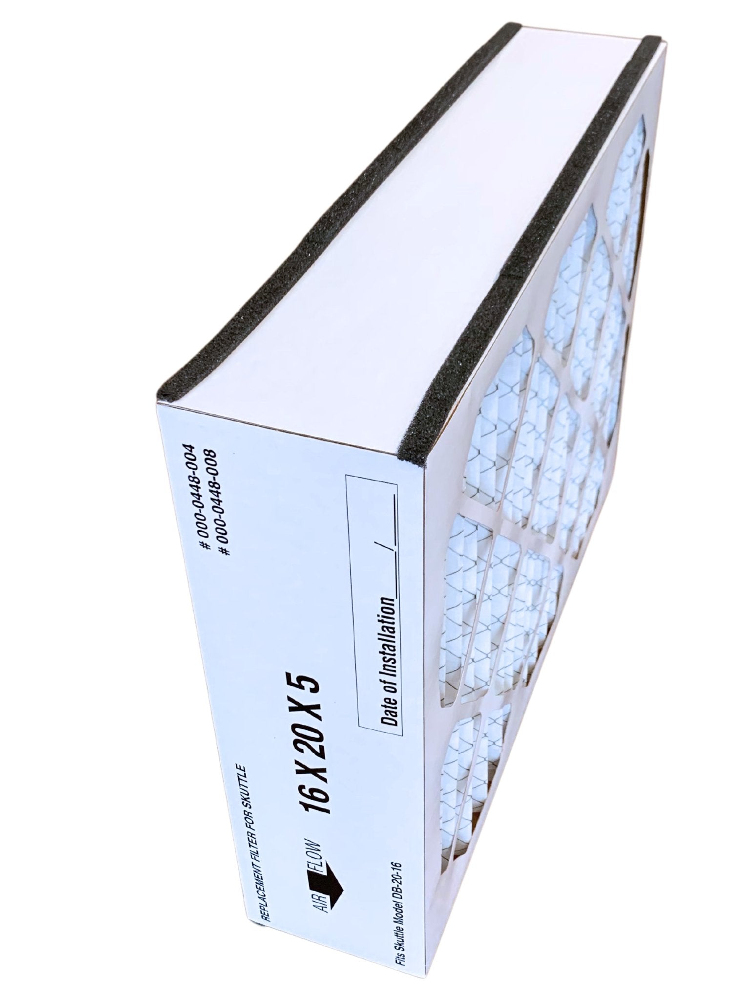 Skuttle 000 0448 004 20x16x5 MERV 8 Furnace Air Filter - 2 Pack | Compatible with Atomic | Perfect for Home HVAC Systems & Air Purifiers