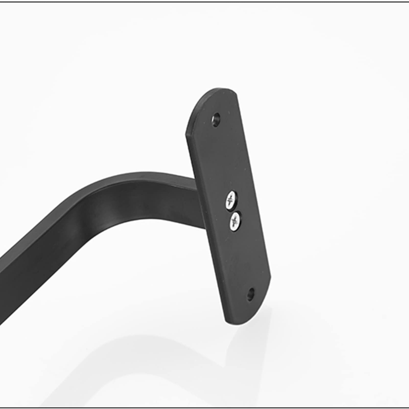 Black Space Aluminum Wall Mount Towel Bar - 30cm Single Bar Hand Towel Rack for Bathroom & Kitchen - Durable Dish Cloth Hanger & Bath Towel Holder (Perfect for Small Spaces & Modern Home Decor)