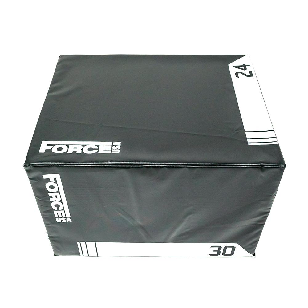 Force USA Foam Plyo Box - Adjustable Jump Box for CrossFit, Home Gym & Plyometric Training - Perfect for Box Jumps, Step-Ups & Strength Workouts