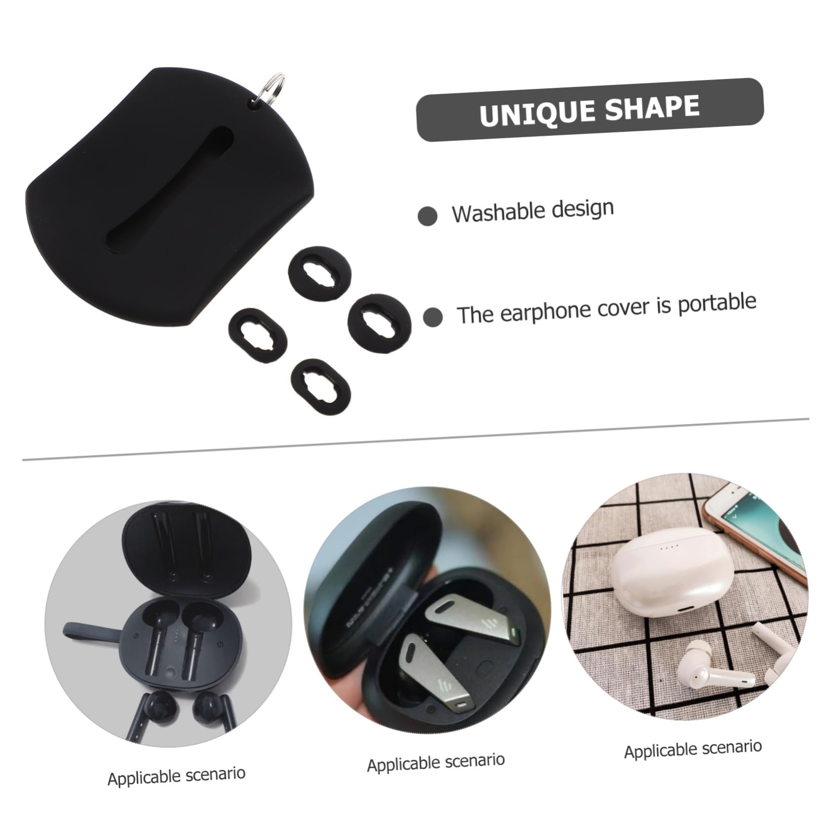8 Sets Angoily Kutuzov Mikaberidze Earplugs Headset with Protective Sleeves & Storage Case - Noise Cancelling Earbuds for Work, Travel, Sleep and Gym - Includes Earphone Tips and R180 Fine Protective Sleeves