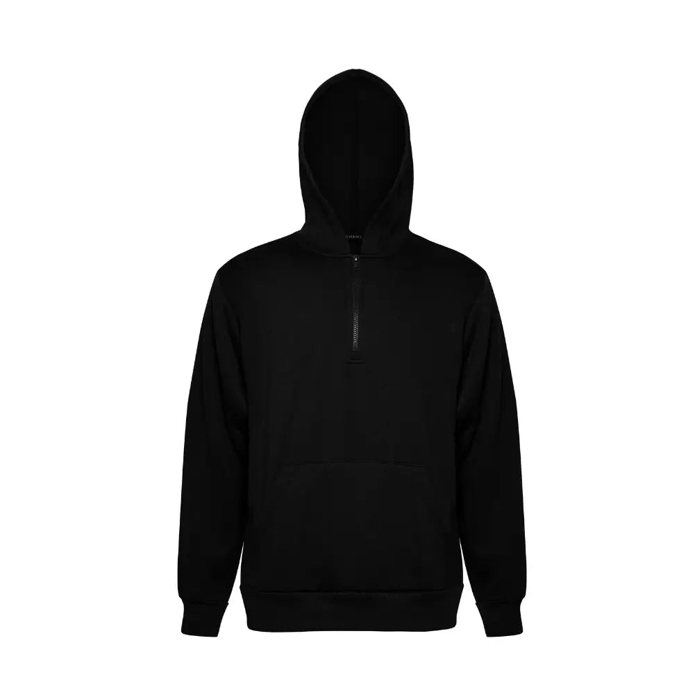 Men's Oversized Quarter Zip Hoodie Sweatshirt - Comfortable Pullover for Casual Wear, Gym & Outdoor Activities