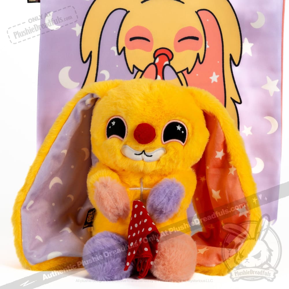Plushie Dreadfuls Allergy Rabbit - Soft Stuffed Animal Toy for Kids & Adults | Perfect for Allergy Awareness, Comfort & Gift Giving
