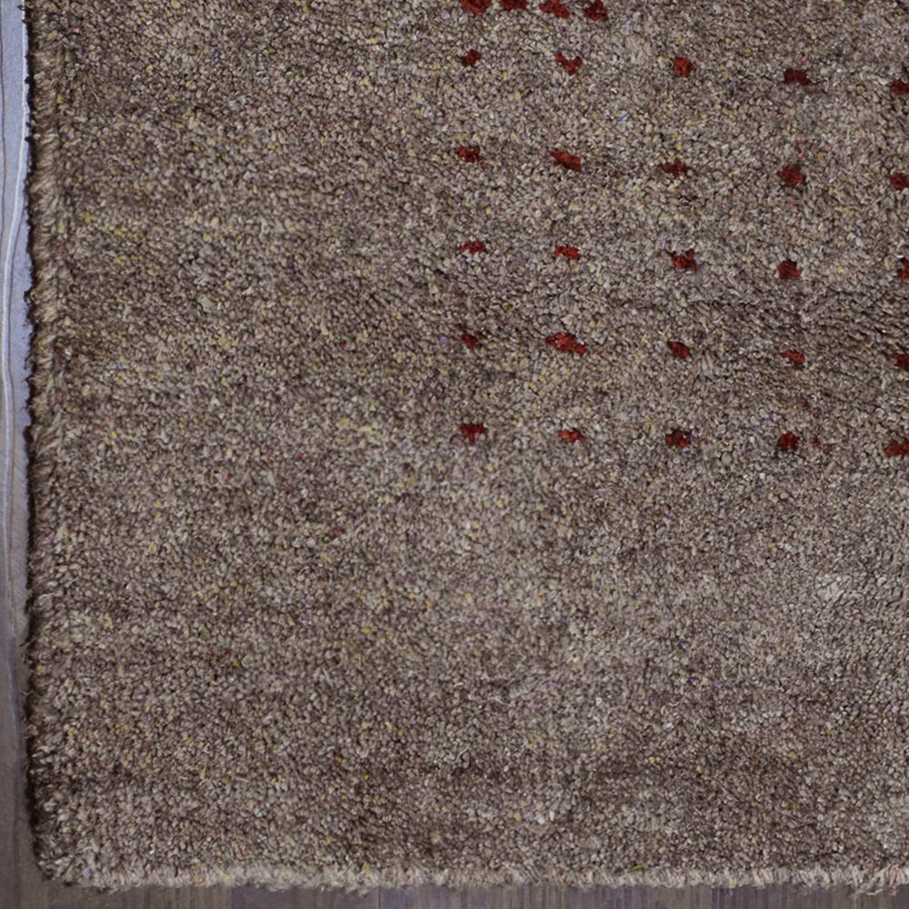 Handmade Aura Hand Knotted Rug - Premium Quality Wool Area Rug for Living Room, Bedroom & Dining Room - Soft & Durable Home Decor for Cozy Spaces