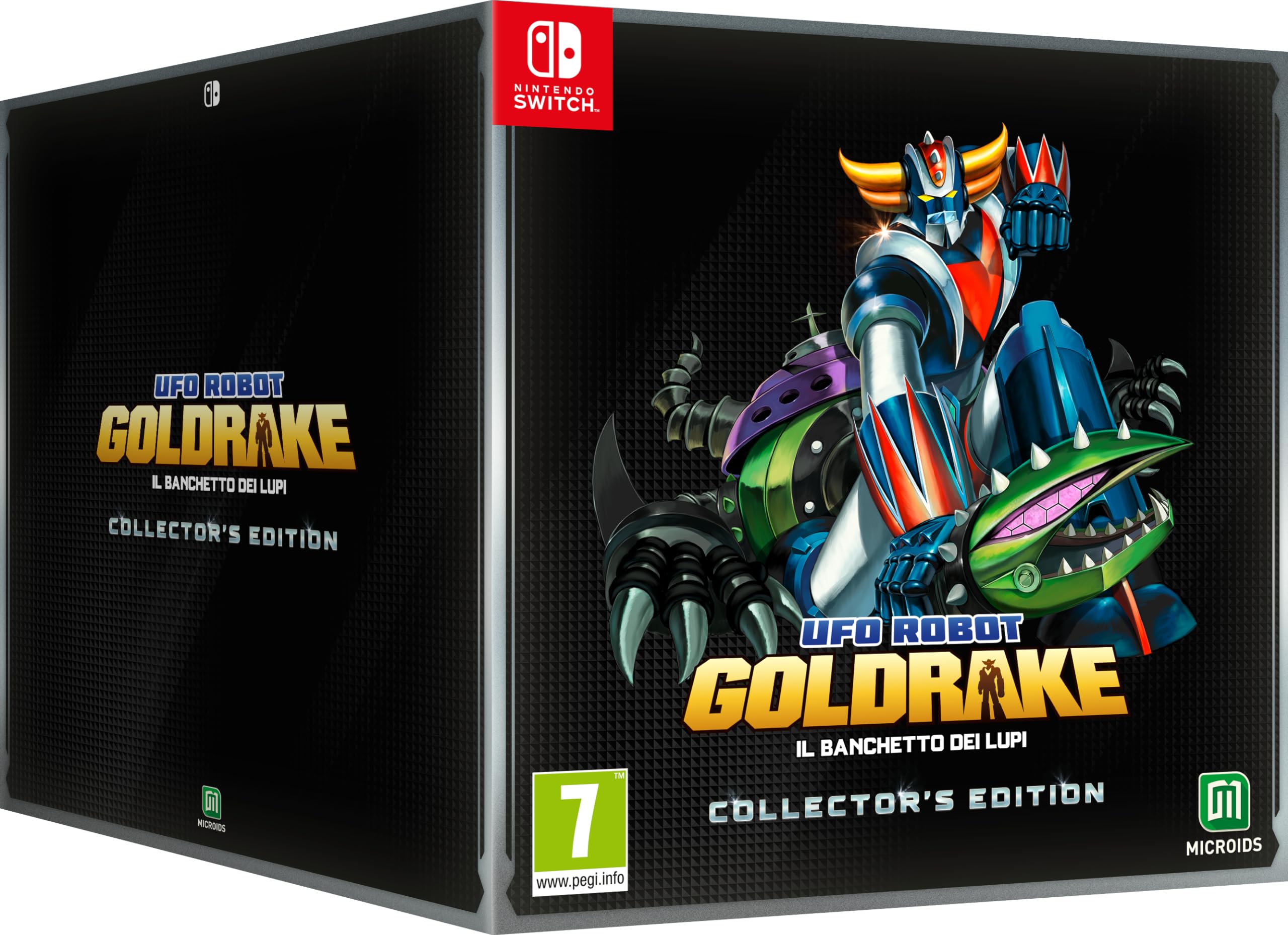 UFO Robot Goldorak: The Feast of the Wolves Collector's Edition for Nintendo Switch | Anime Action Game | Perfect for Anime Fans & Retro Gaming Collectors