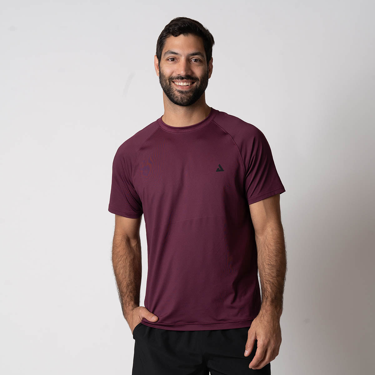 Men's Breathable Quick-Dry Tennis Short Sleeve Shirt - Lightweight & Moisture-Wicking for Sports & Casual Wear