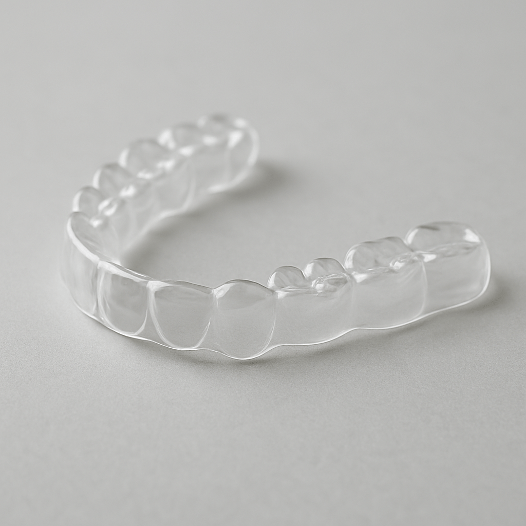 Clear Plastic Retainer for Teeth - Comfortable & Durable Orthodontic Dental Retainer for Adults & Teens - Perfect for Post-Braces Teeth Alignment & Nighttime Use