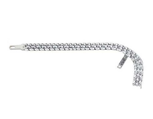 Lowrider Triple Square Twisted Chain Guard Chrome - 20