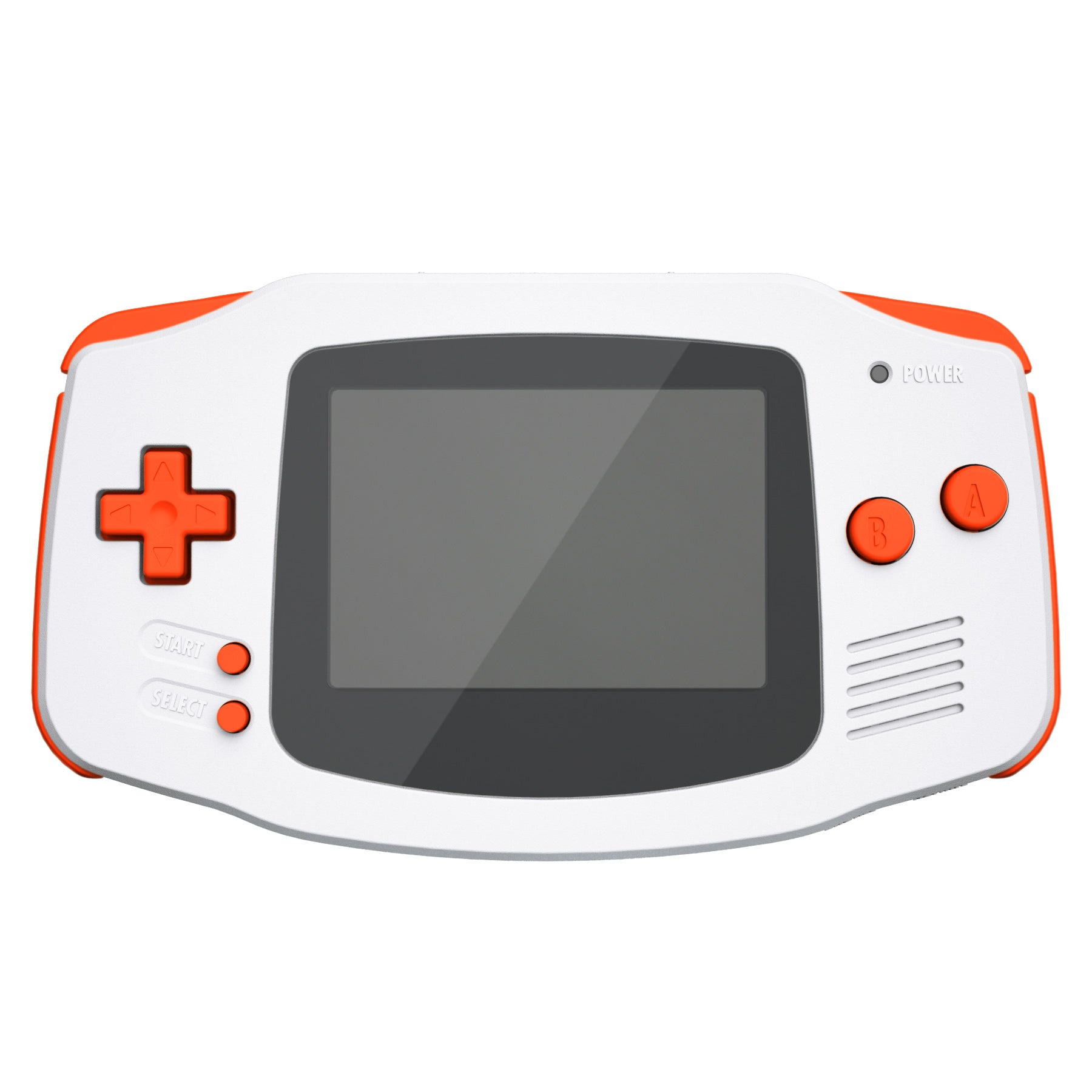 eXtremeRate Orange GBA Replacement Button Set for Gameboy Advance - Full Kit (Console Not Included) KAG2004 - Perfect for DIY Repair & Gameboy Modding