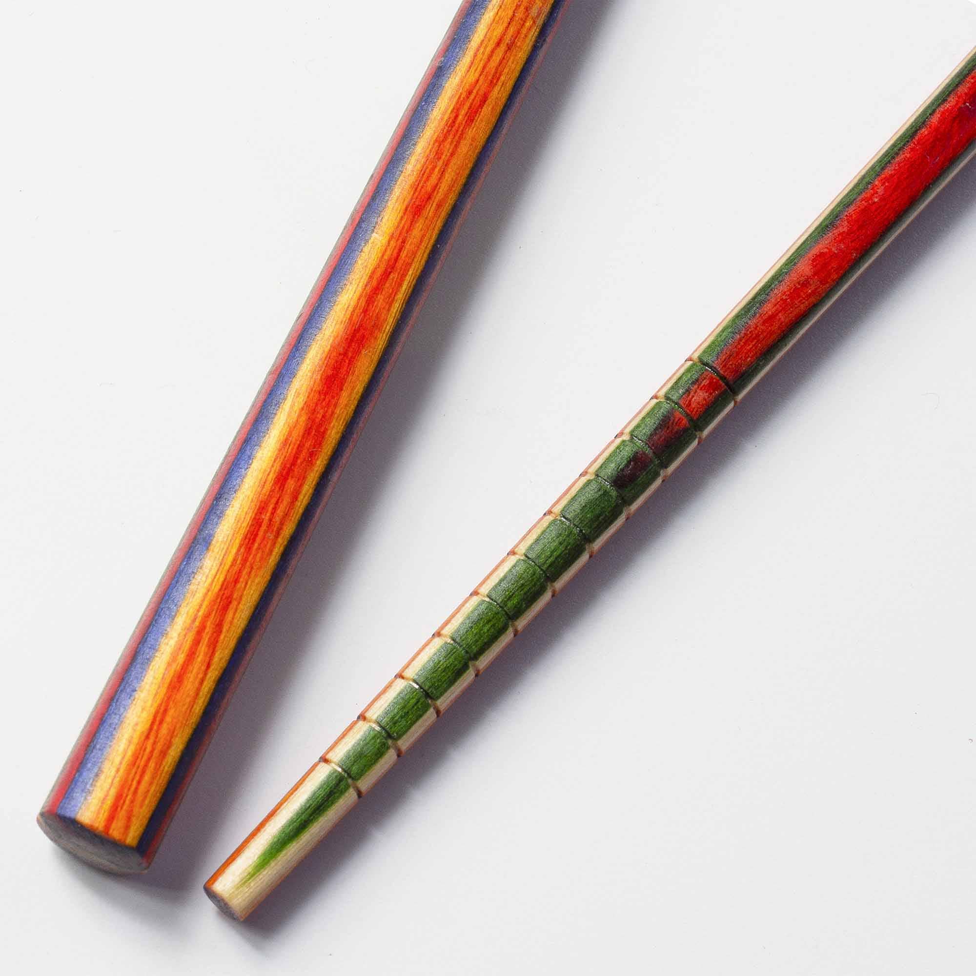 Baltique® Marrakesh Collection Reusable Chopsticks - 4 Pairs of Elegant Wooden Chopsticks for Asian Cuisine, Sushi, Ramen & Home Dining - Eco-Friendly & Dishwasher Safe