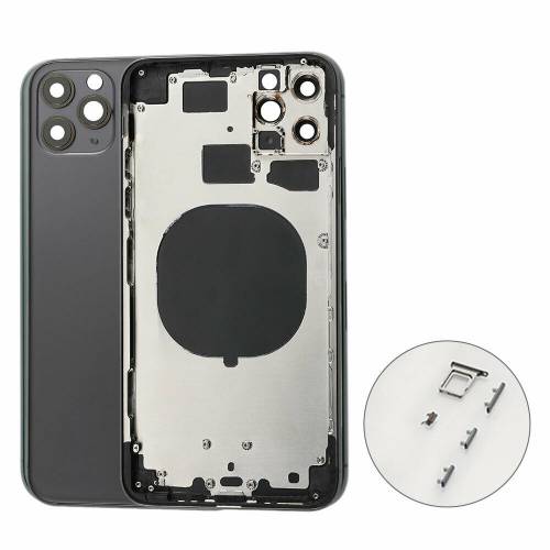 Original iPhone 11 Pro Replacement Back Battery Cover with Housing - Durable OEM Replacement Part for iPhone 11 Pro - Perfect for DIY Repair, Phone Restoration & Protection