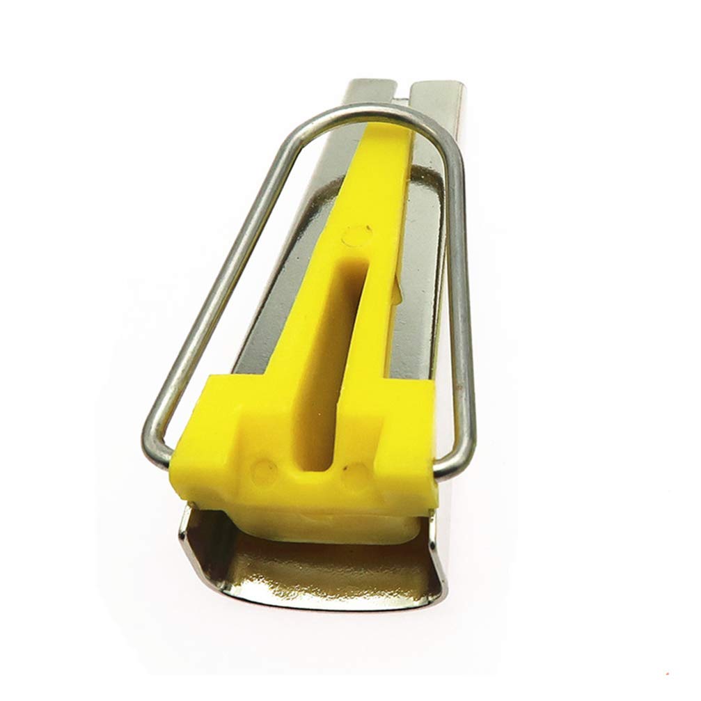 Cabilock Bias Tape Maker - Sewing & Quilting Tool for Fabric Binding, DIY Crafts & Arts (Yellow) | Perfect for Dressmaking, Quilting & DIY Projects