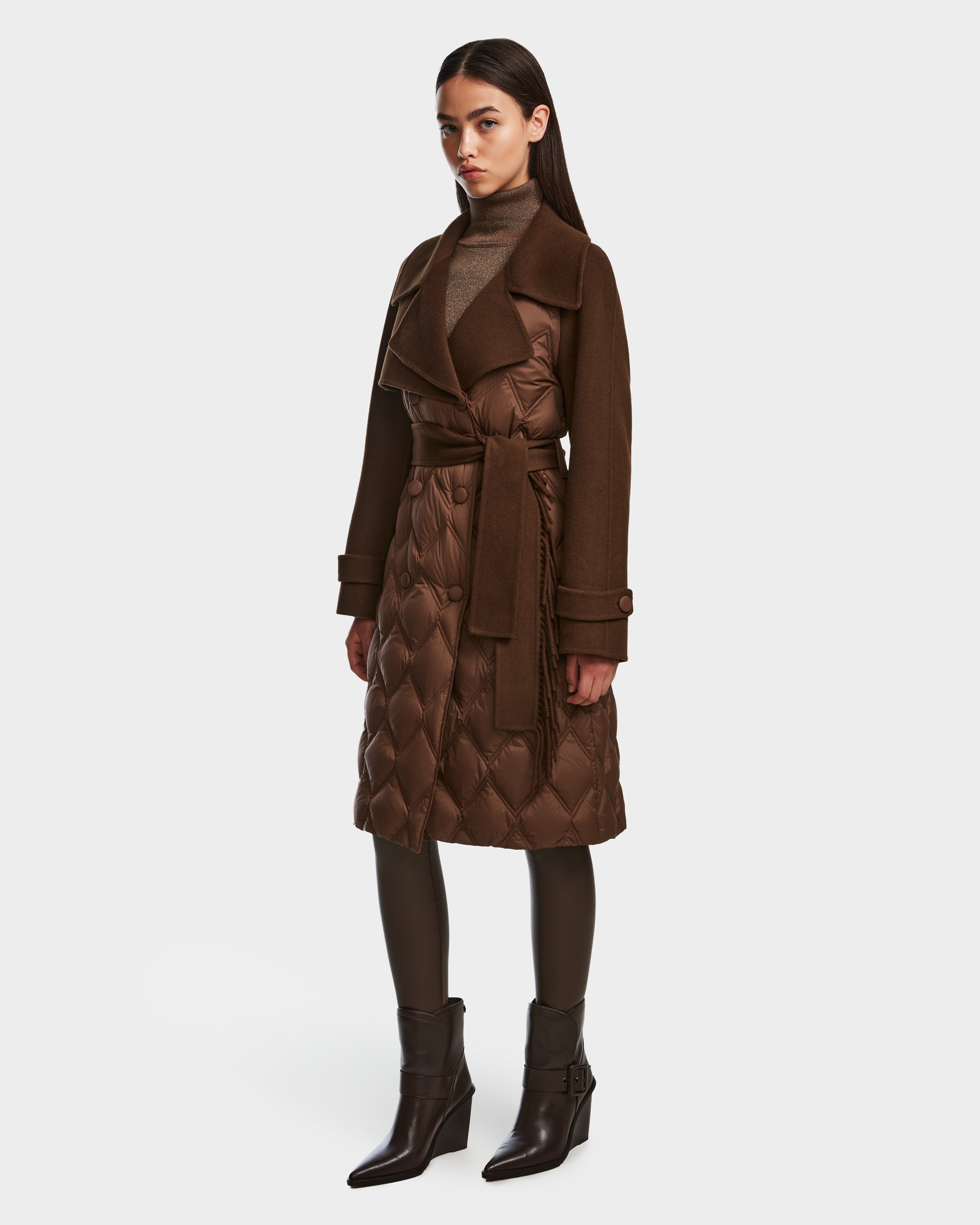 ZOE 8124711 Mocha Women's Casual Dress - Comfortable & Stylish for Everyday Wear | Perfect for Office, Date Night & Weekend Outings