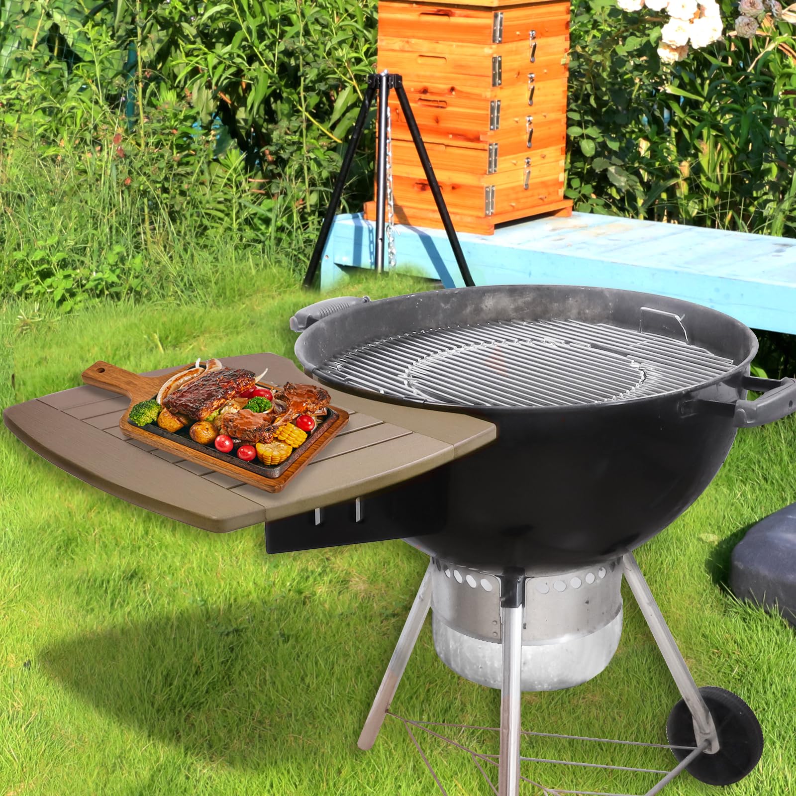 Weber Kettle Grill Side Table - 22