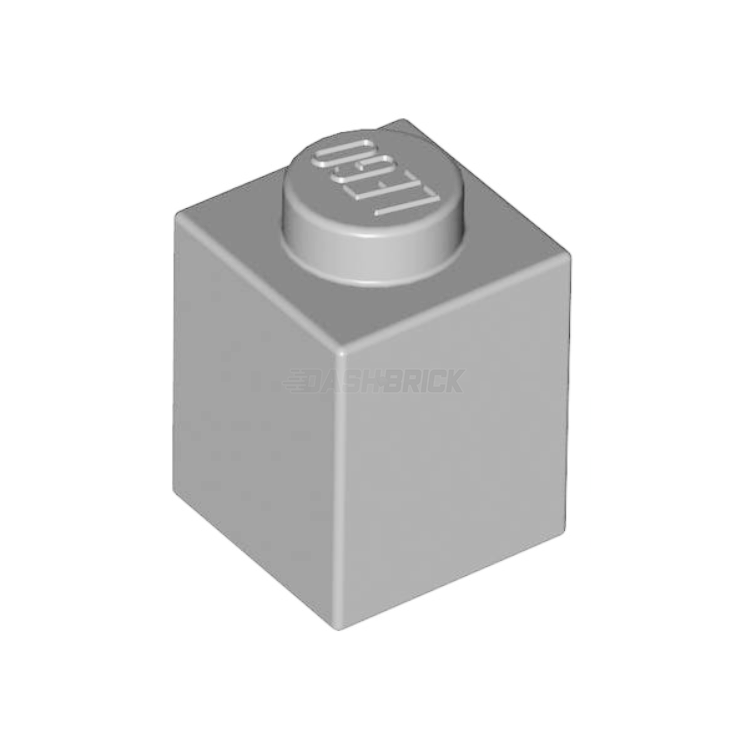 LEGO 1x1 Light Grey Brick (3005) - Perfect for Miniature Models, DIY Crafts & LEGO Building Projects