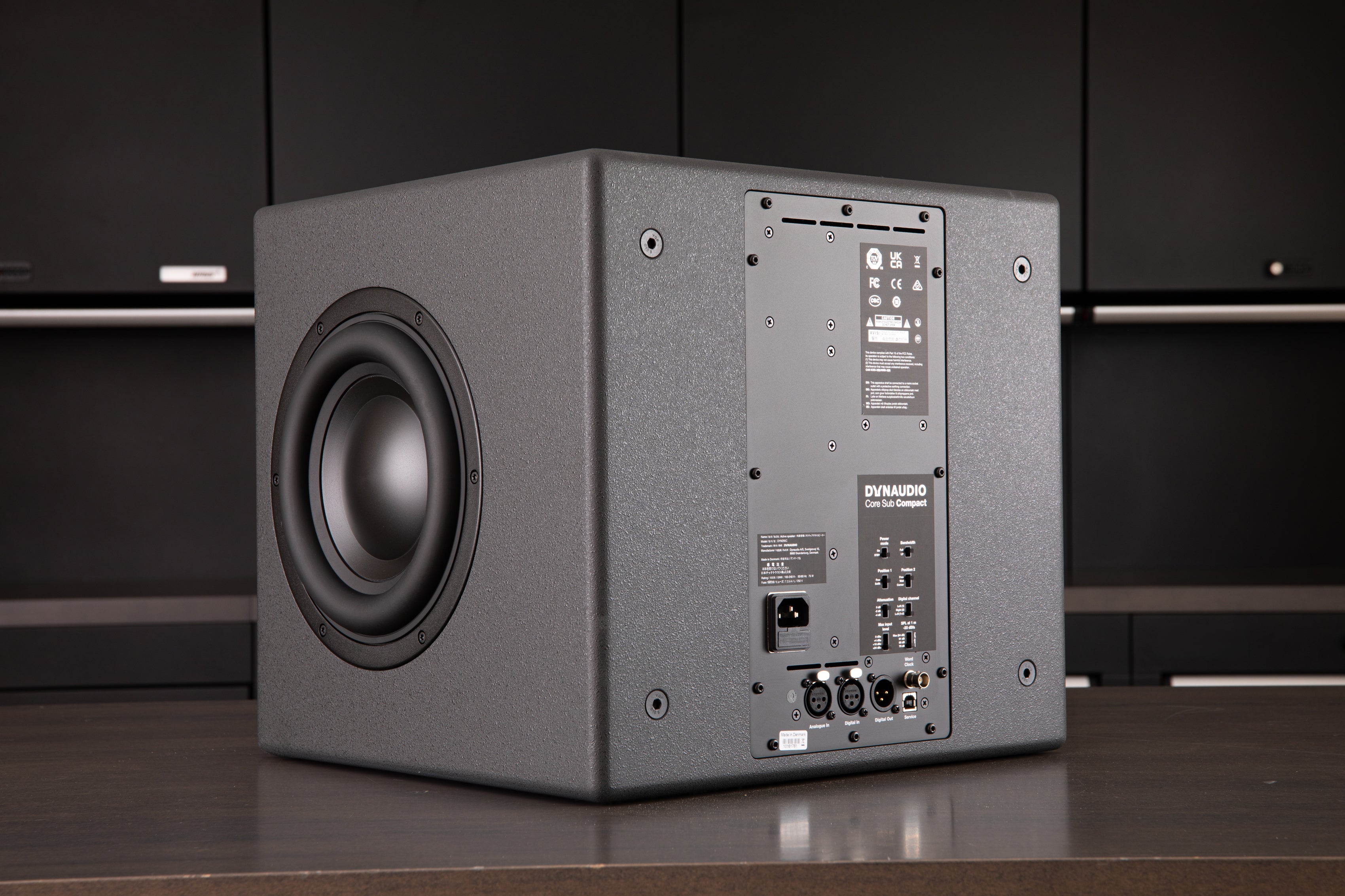 Dynaudio Core Sub Compact Active Subwoofer - High-Performance Studio & Home Theater Audio | Perfect for Music Production, Gaming & Movie Nights