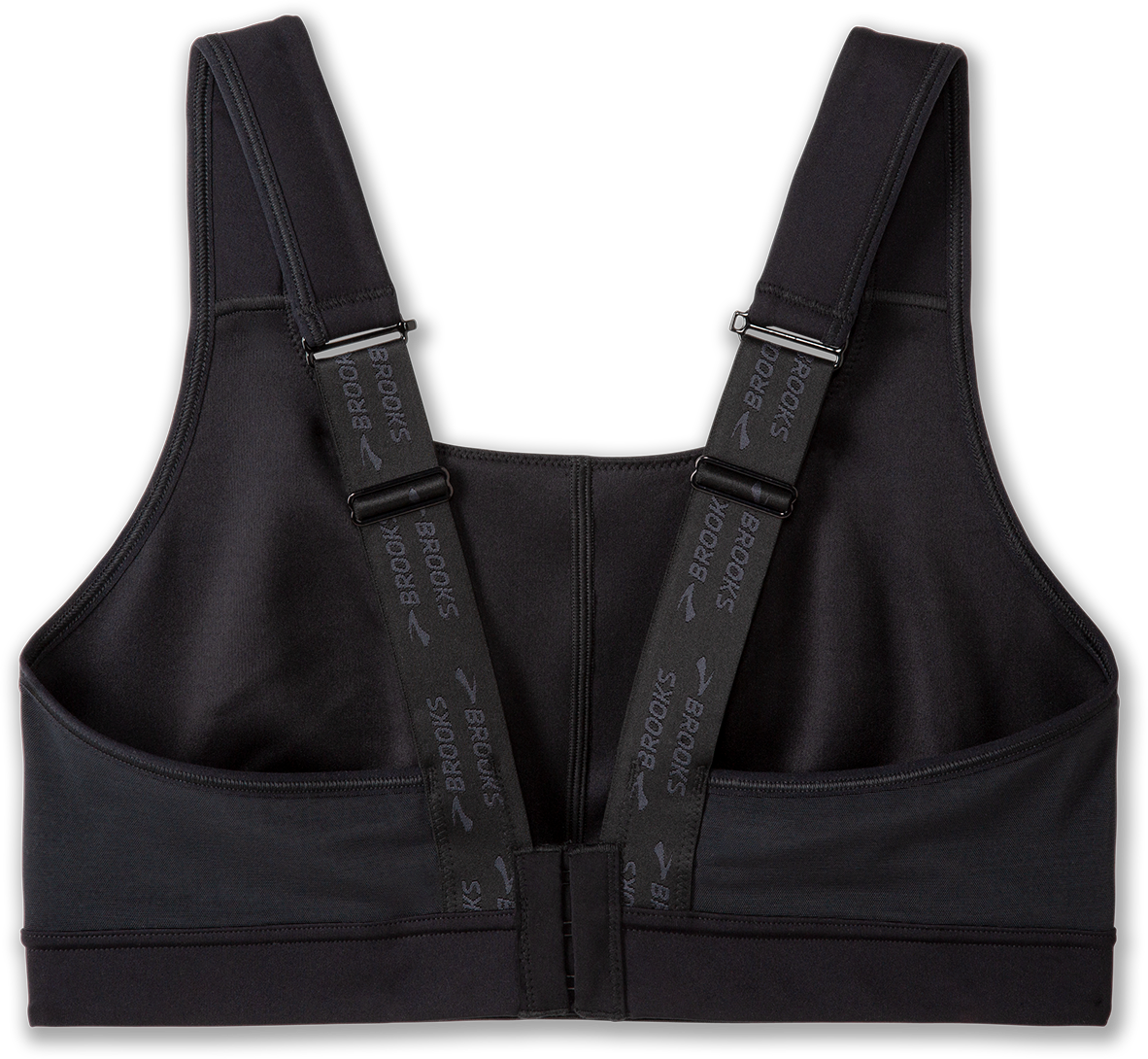 Women's Convertible 2.0 Sports Bra - Adjustable Straps, Breathable Fabric for Yoga, Running & Gym Workouts (Black)