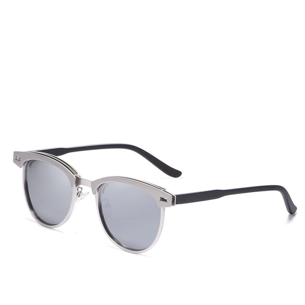 Polarized Metal Frame Men's Sunglasses - UV Protection, Lightweight & Durable Unisex Eyewear for Driving, Fishing & Outdoor Activities