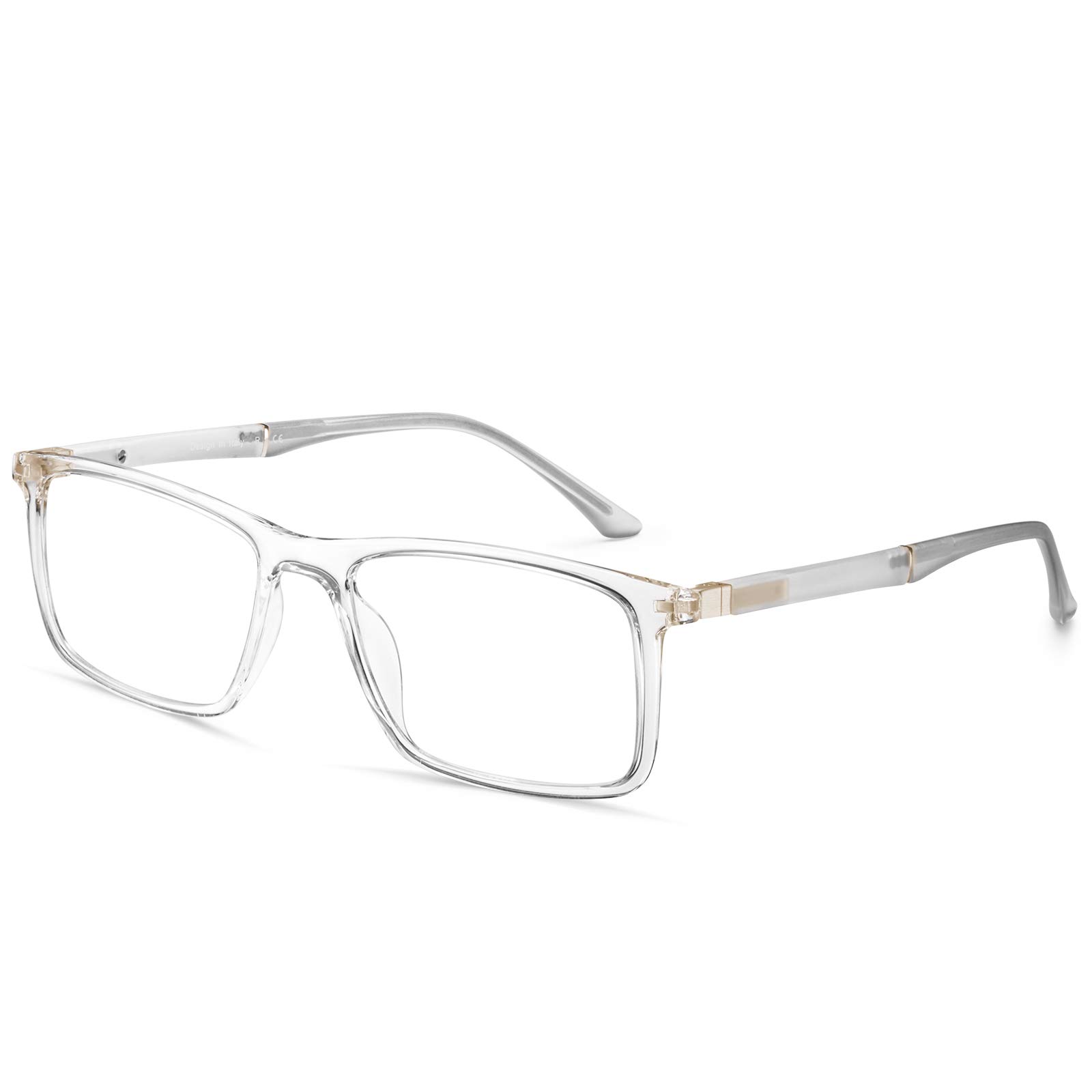 Blue Light Blocking Glasses - Lightweight Anti Blue Ray Computer Glasses for Gaming, Reading & Screen Time - Reduce Eye Strain & Improve Sleep