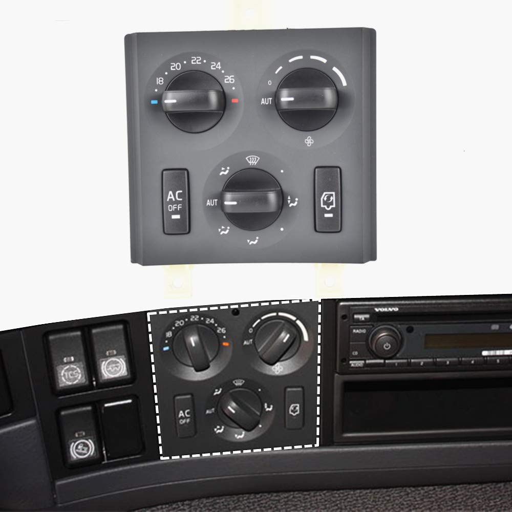 Volvo Truck FH12 FH13 Air Conditioner & Heating Control Switch 21318121 - Perfect for Climate Control in Heavy-Duty Trucks