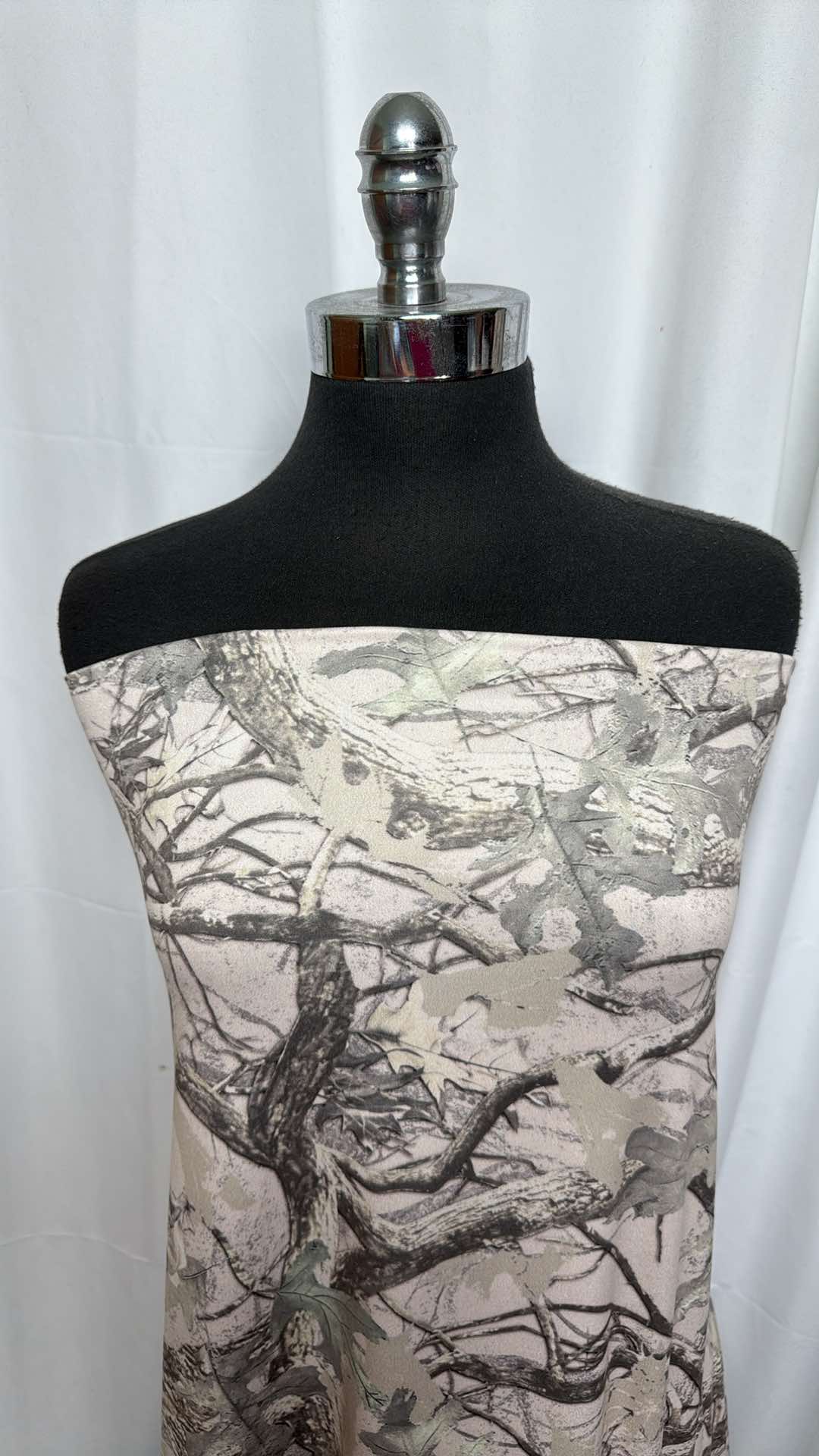 Tree Camo Double Brushed Poly Spandex Fabric - 2 Yard Cut for DIY Sewing, Activewear & Dance Costumes | Soft Stretch Material for Leggings, Scrubs & Athletic Apparel