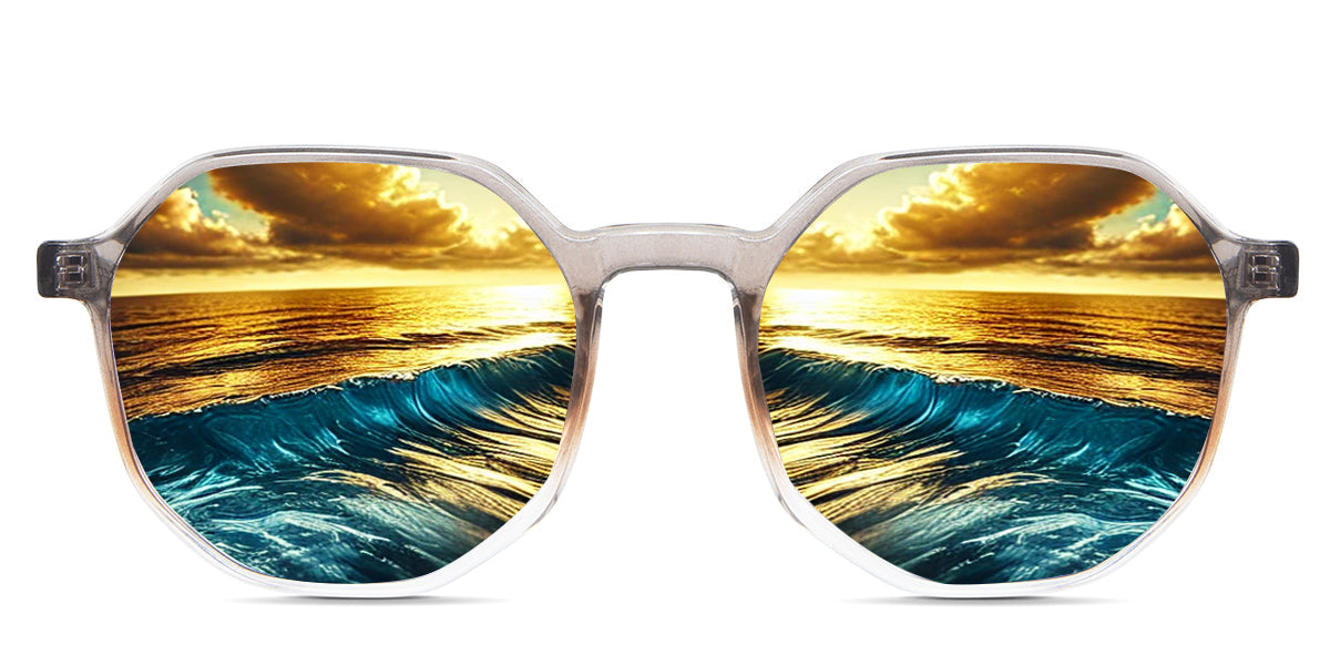 Kamila Women's Prescription Sunglasses - UV Protection, Polarized Lenses for Driving, Outdoor & Fashion Use