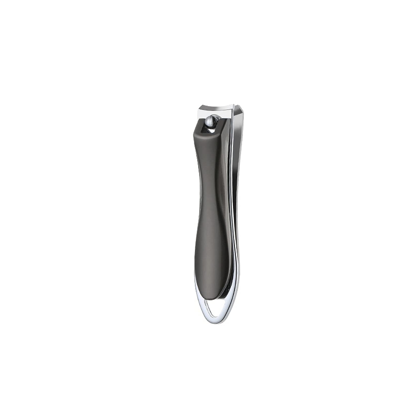 Professional Stainless Steel Toe Nail Clippers & Finger Nail Trimmer - Manicure Pedicure Tools for Men & Women (Black) - Perfect for Home, Travel & Salon Use