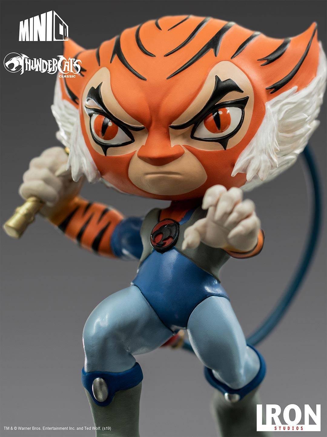 Iron Studios ThunderCats Tygra MiniCo Figure - Collectible Action Figure for Fans, Display & Home Decor | Perfect for Gifts, Office Desk, and Pop Culture Collections