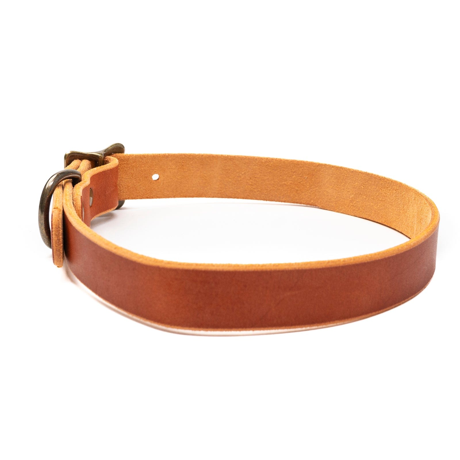 Premium Genuine Leather Dog Collar - Adjustable & Durable Pet Collar for Small Medium Large Dogs - Perfect for Walking, Training & Outdoor Adventures