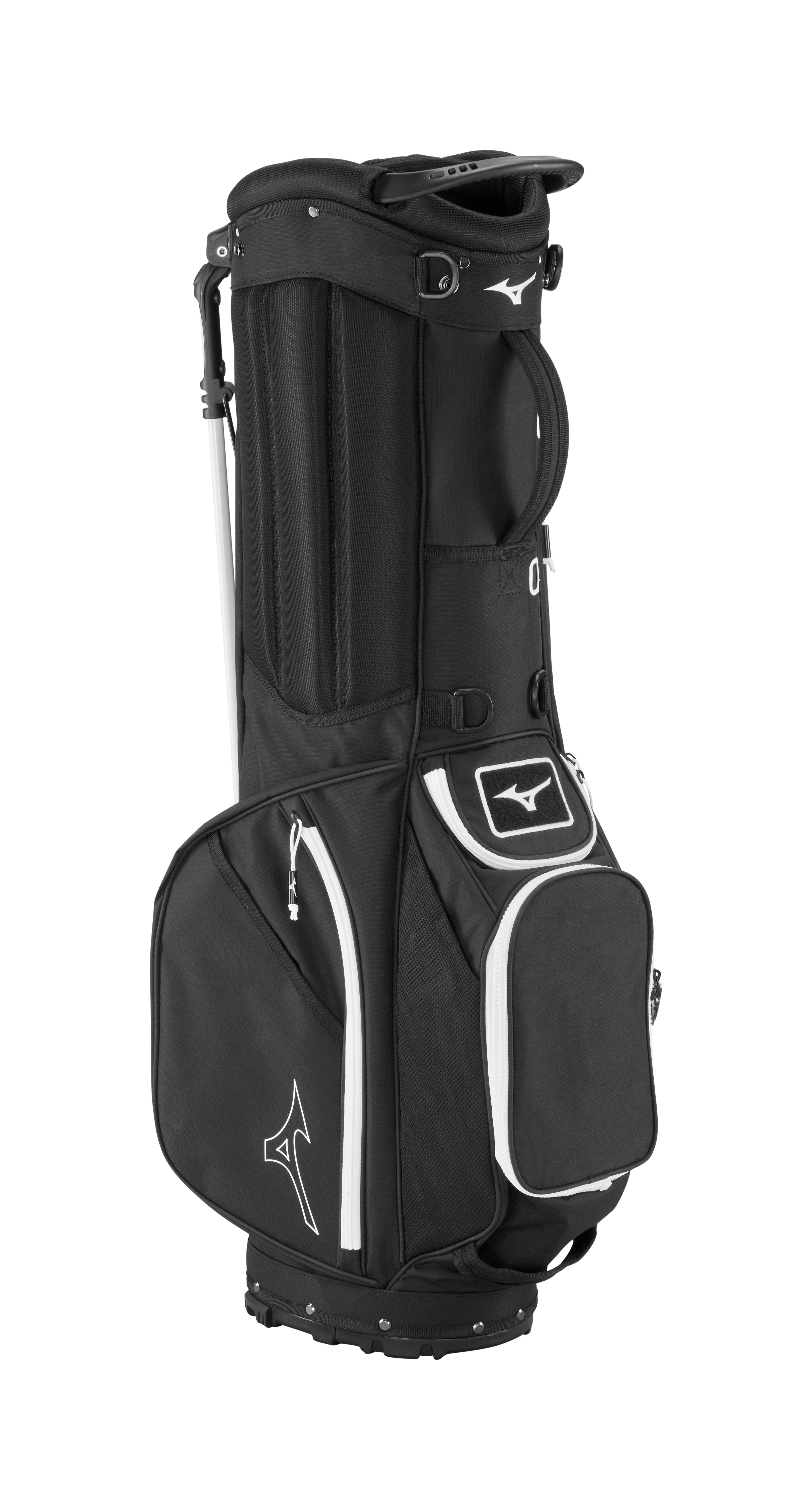Mizuno BR D3 Stand Bag 2024 - Lightweight Golf Stand Bag with 6-Way Top, Dual Strap & Waterproof Pocket - Perfect for Golfers & Country Club Use