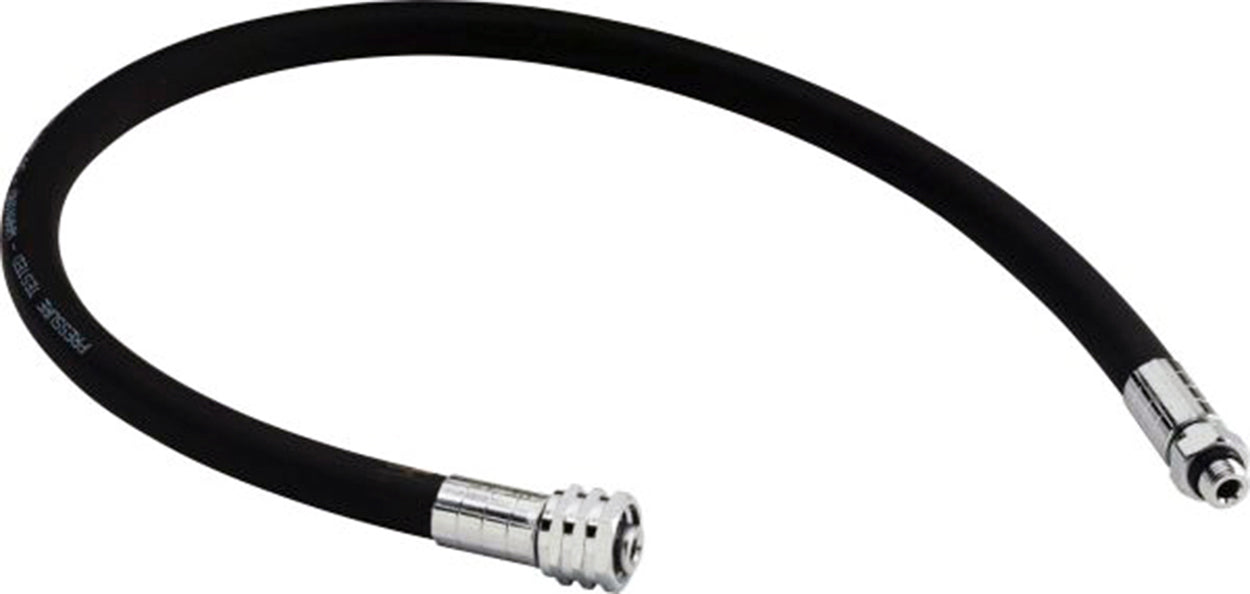 BTS 56cm 3/8 UNF Rubber Air Pressure Regulator Hose A28210601 - Compatible with Pneumatic Tools, Air Compressors & Industrial Equipment