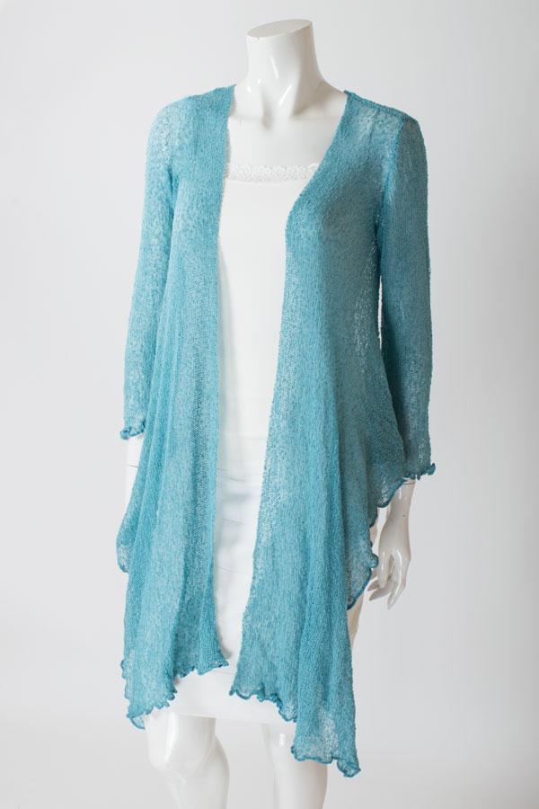 Stylish Long Shrug Cardigan for Women - Lightweight Open Front Cover-Up - Perfect for Layering, Office Wear & Casual Outfits