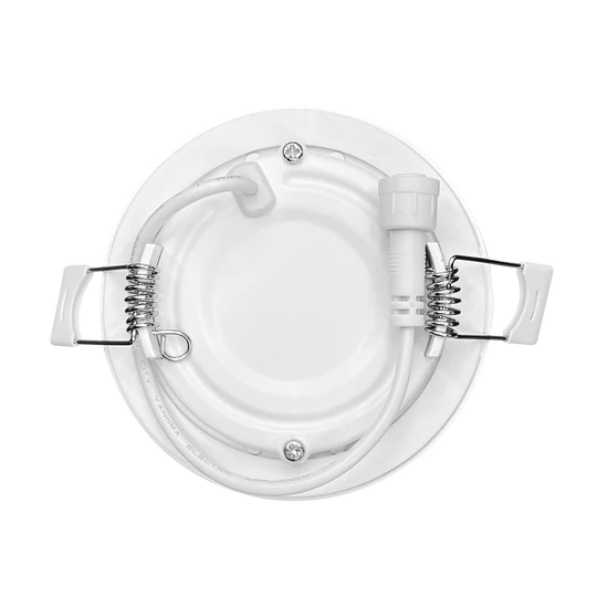 Luxrite LR23751 3-Pack Mini Panel Round 5CCT Canless Wafer LED Spotlight - Dimmable Recessed Lighting for Kitchen, Bathroom, Hallway & Living Room