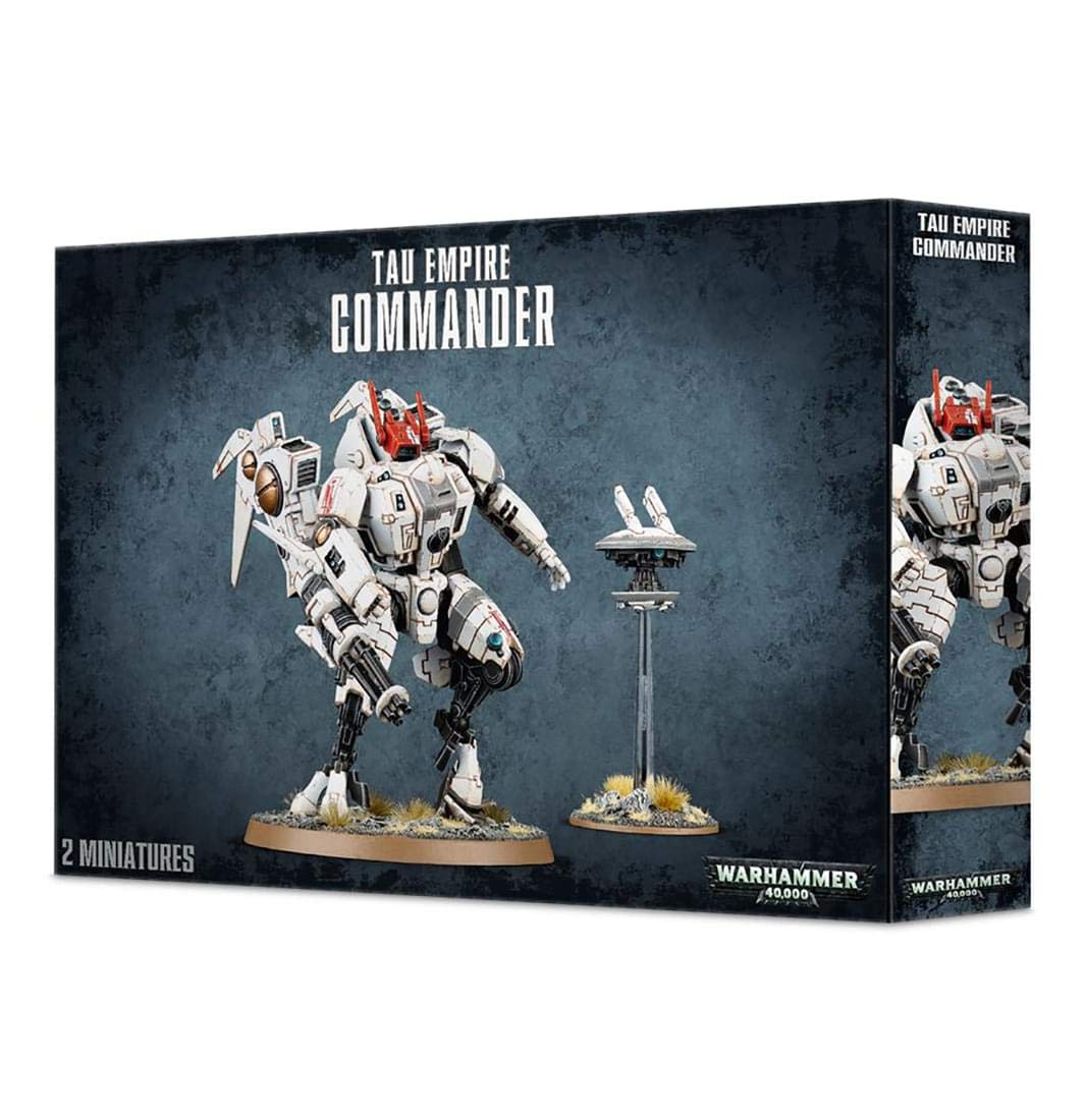 Tau Empire Commander Plastic Kit - Warhammer 40K Miniature for Tabletop Gaming