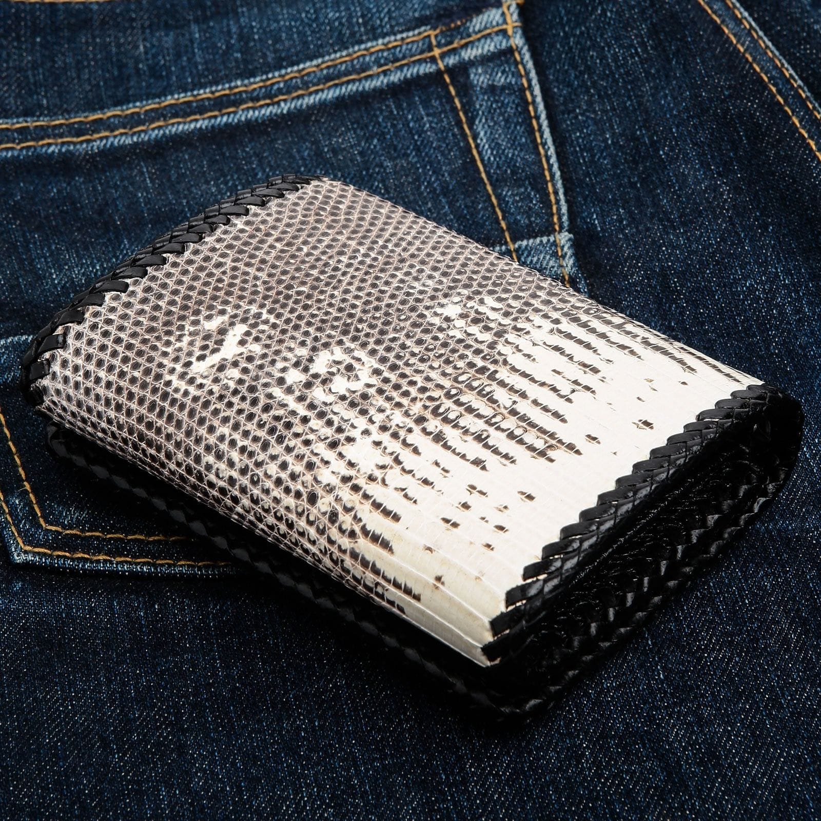 Red Stingray Gray Leather Cross Biker Wallet for Men - Slim RFID Blocking Motorcycle Wallet with Money Clip - Perfect for Riding, Travel & Everyday Use
