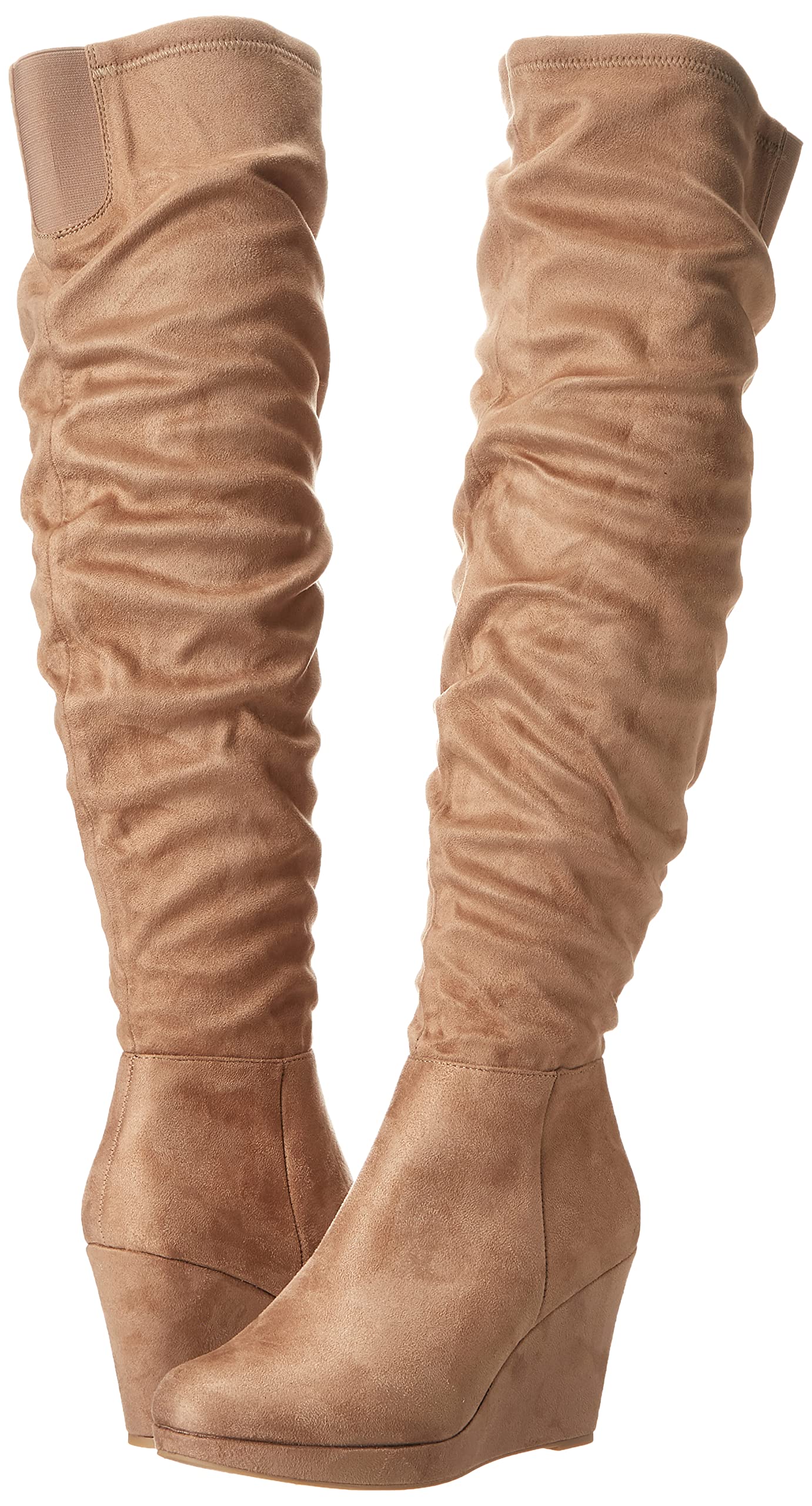 Chinese Laundry Women's Larisa Over The Knee Boots - Stylish High Heel Thigh High Boots for Women, Fashionable Winter & Fall Booties for Party, Night Out & Office Wear