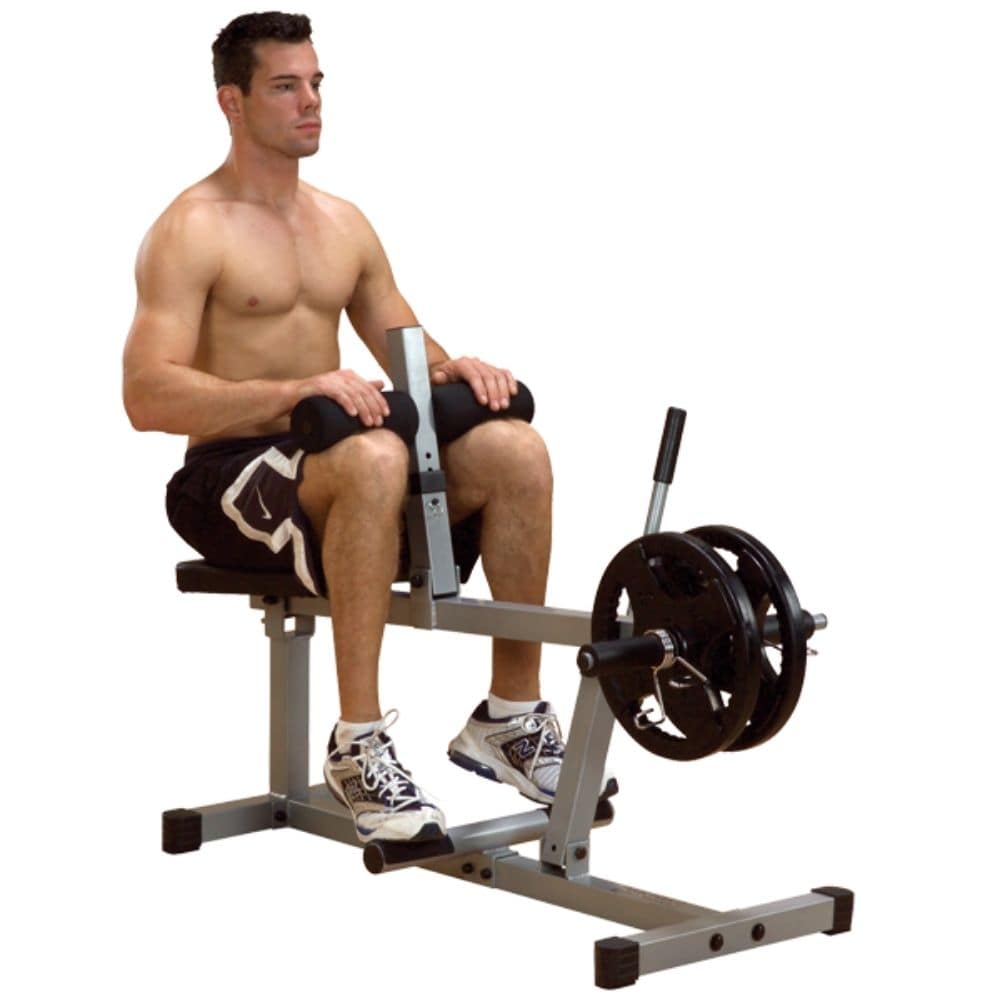 Body Solid Powerline PSC43X Seated Calf Raise Machine - Home & Commercial Gym Equipment for Leg & Calf Strength Training