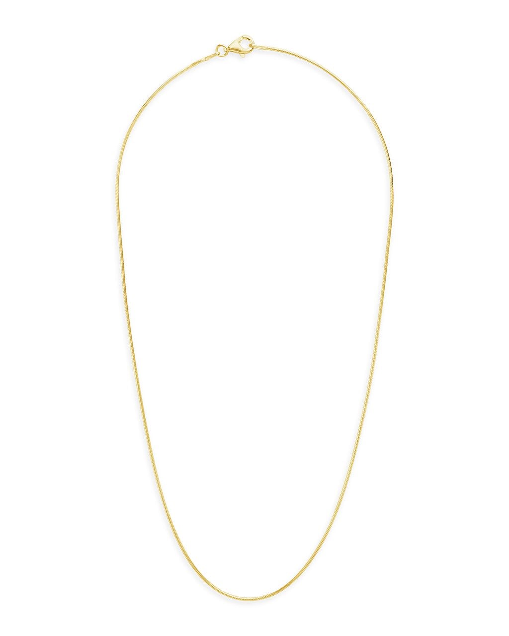 Men's Sterling Silver Snake Chain Necklace - Durable & Hypoallergenic Jewelry for Everyday Wear, Gifts & Special Occasions