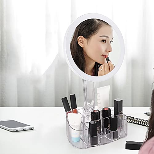 Licogel LED Makeup Mirror - USB Rechargeable, Detachable for Vanity & Travel