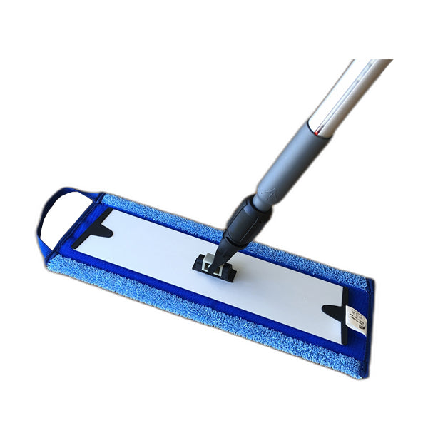 Edco Enduro Spray Mop System - Lightweight Floor Cleaner with Refillable Bottle & Washable Pads - Perfect for Hardwood, Tile & Laminate Floors - Ideal for Home, Kitchen & Office Cleaning