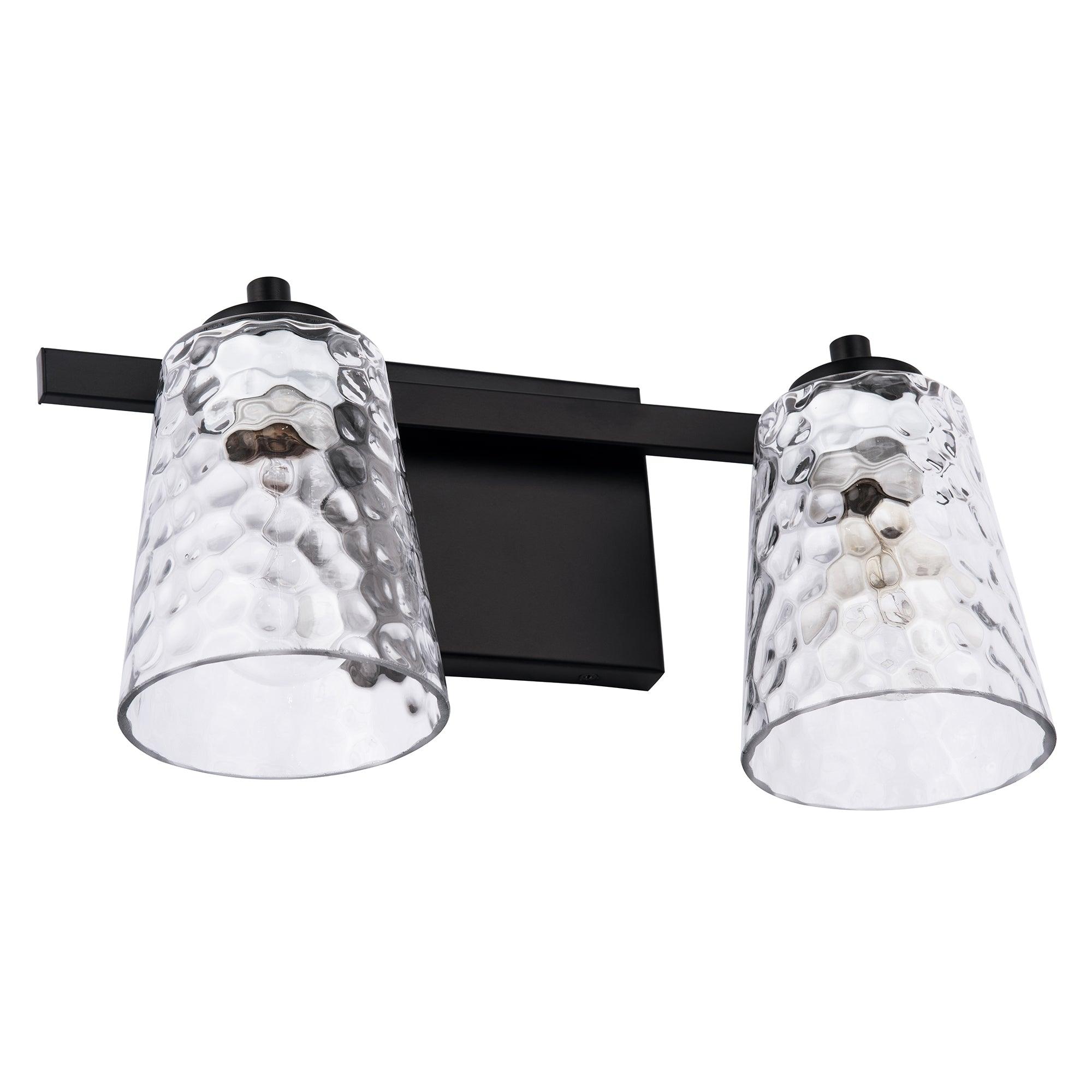 Radiance Modern 2-Light Dimmable Vanity Light - Bathroom Makeup Mirror Lighting Fixture for Bedroom, Dressing Room & Powder Room