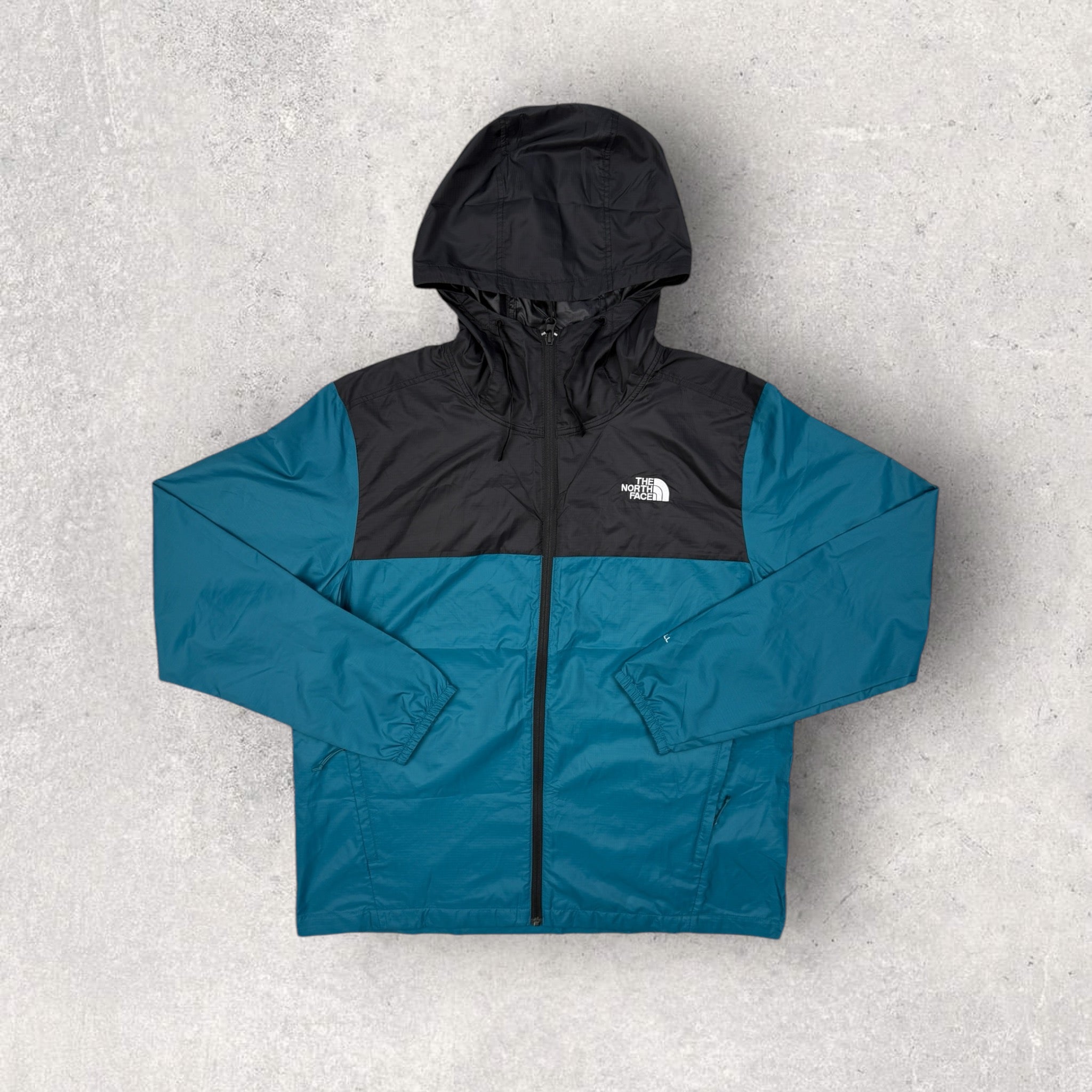 The North Face Quest Two-Tone Zip Jacket - Blue | Water-Resistant Hiking & Outdoor Jacket for Men & Women | Perfect for Camping, Travel & Everyday Wear