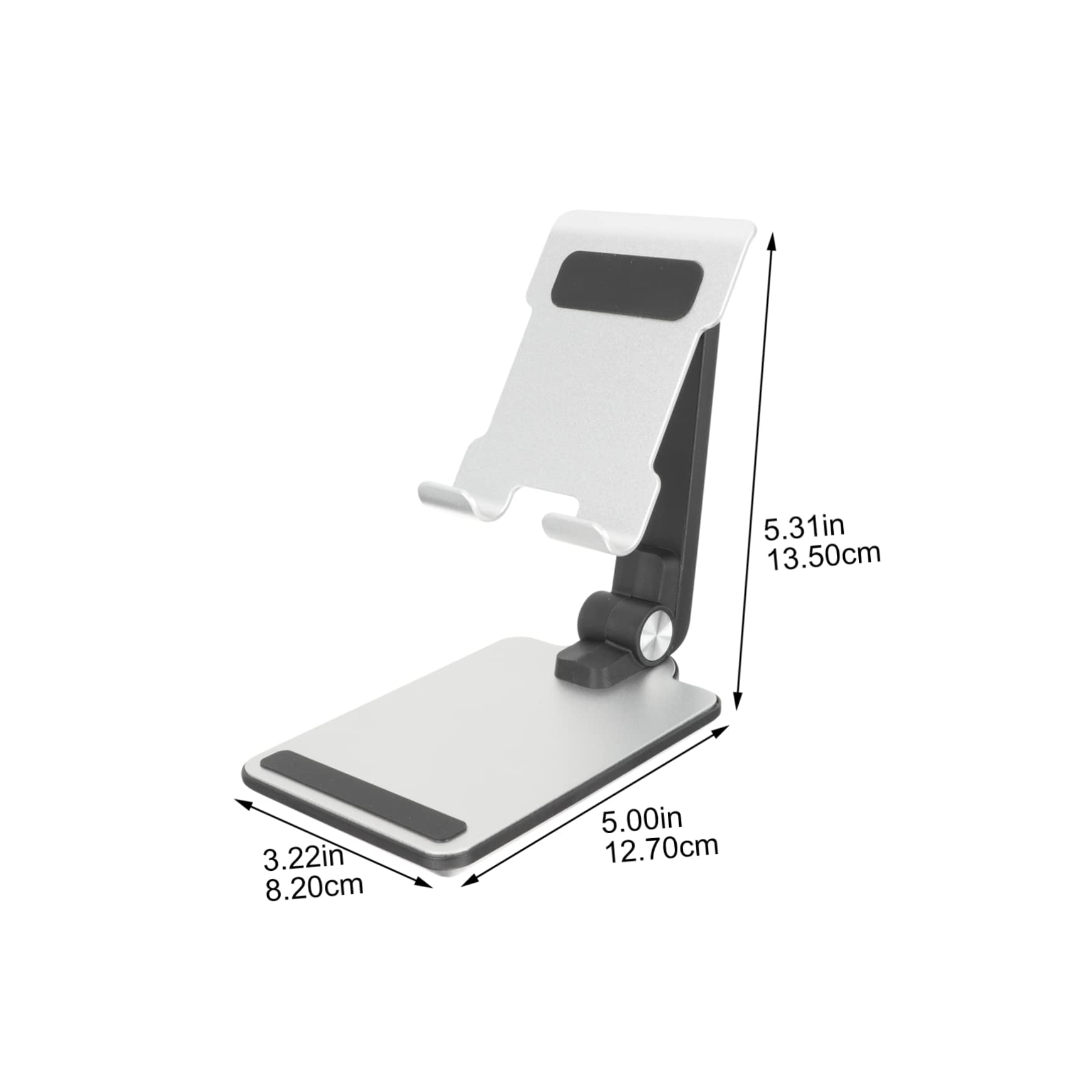 Didiseaon Tablet & Phone Stand Holder - Adjustable Desktop Organizer for Workspace, Office, Home, Bed - Compatible with iPhone, iPad, Samsung, All Smartphones & Tablets - Perfect for Video Calls, Reading, and Hands-Free Viewing
