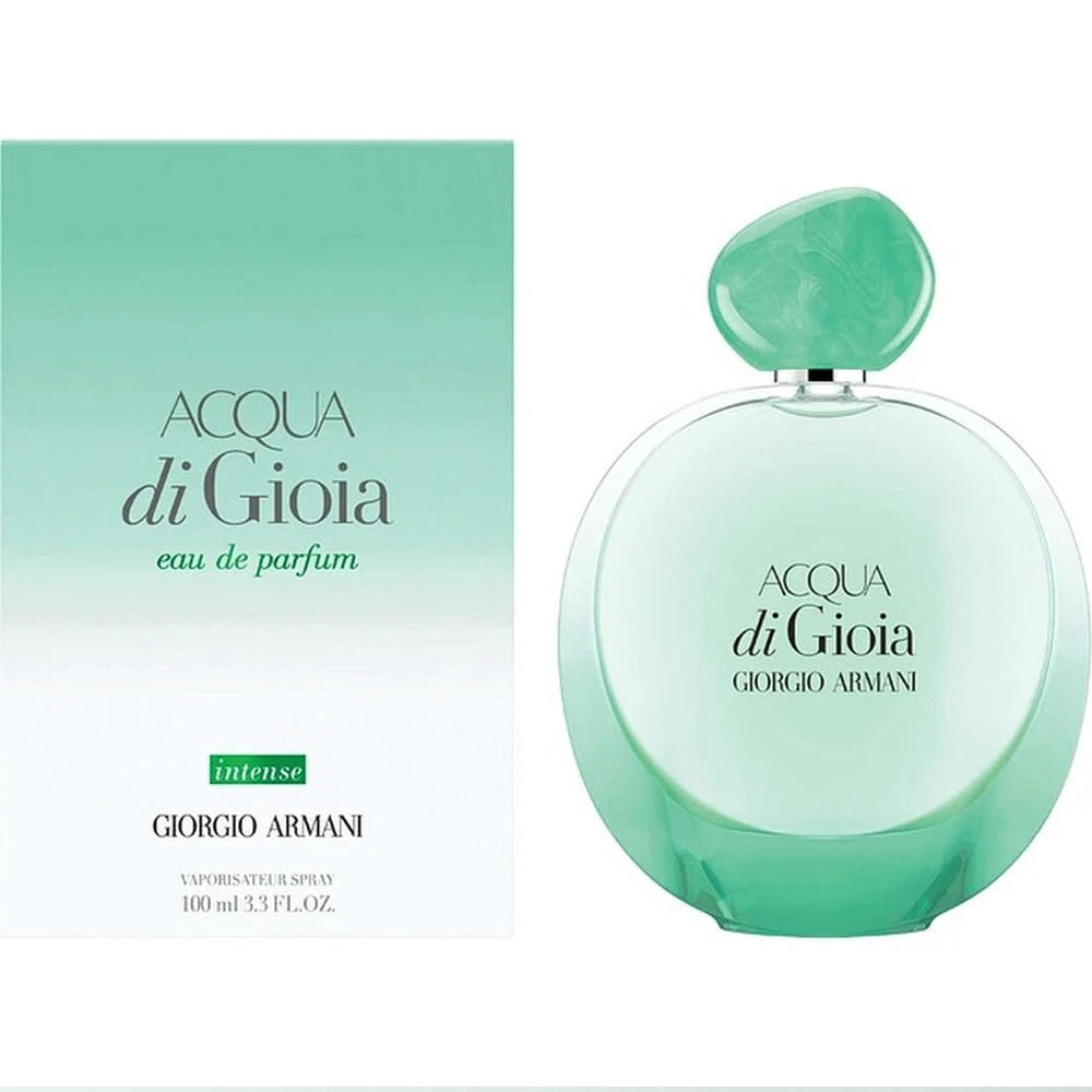 Acqua Di Gioia Intense 3.4 oz Eau de Parfum for Women - Fresh Floral Fragrance for Day & Night Wear, Date Nights & Special Occasions