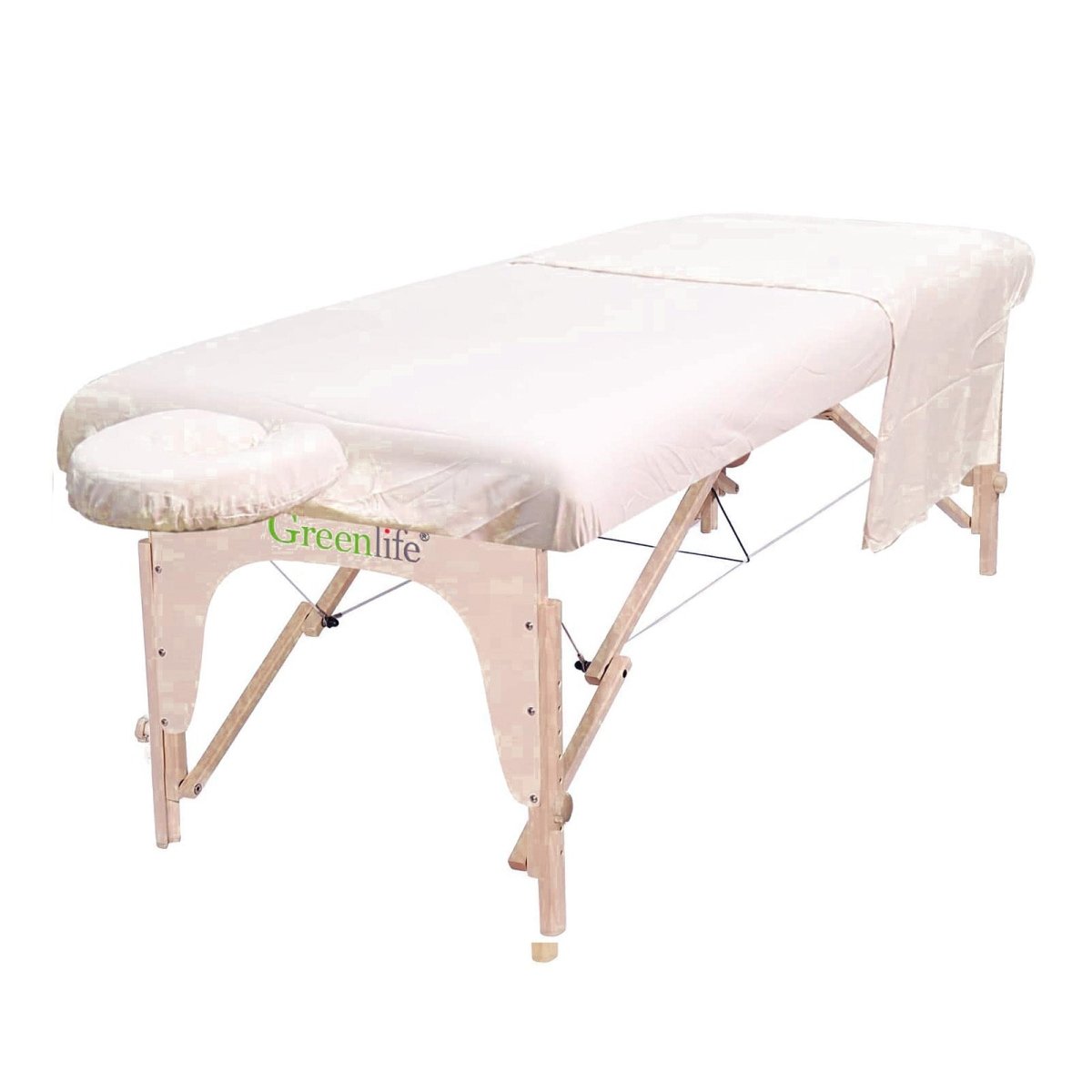 Premium Poly Cotton 3-Piece Massage Table Sheet Set - Soft, Durable & Hygienic - Perfect for Spa, Salon & Professional Massage Therapists