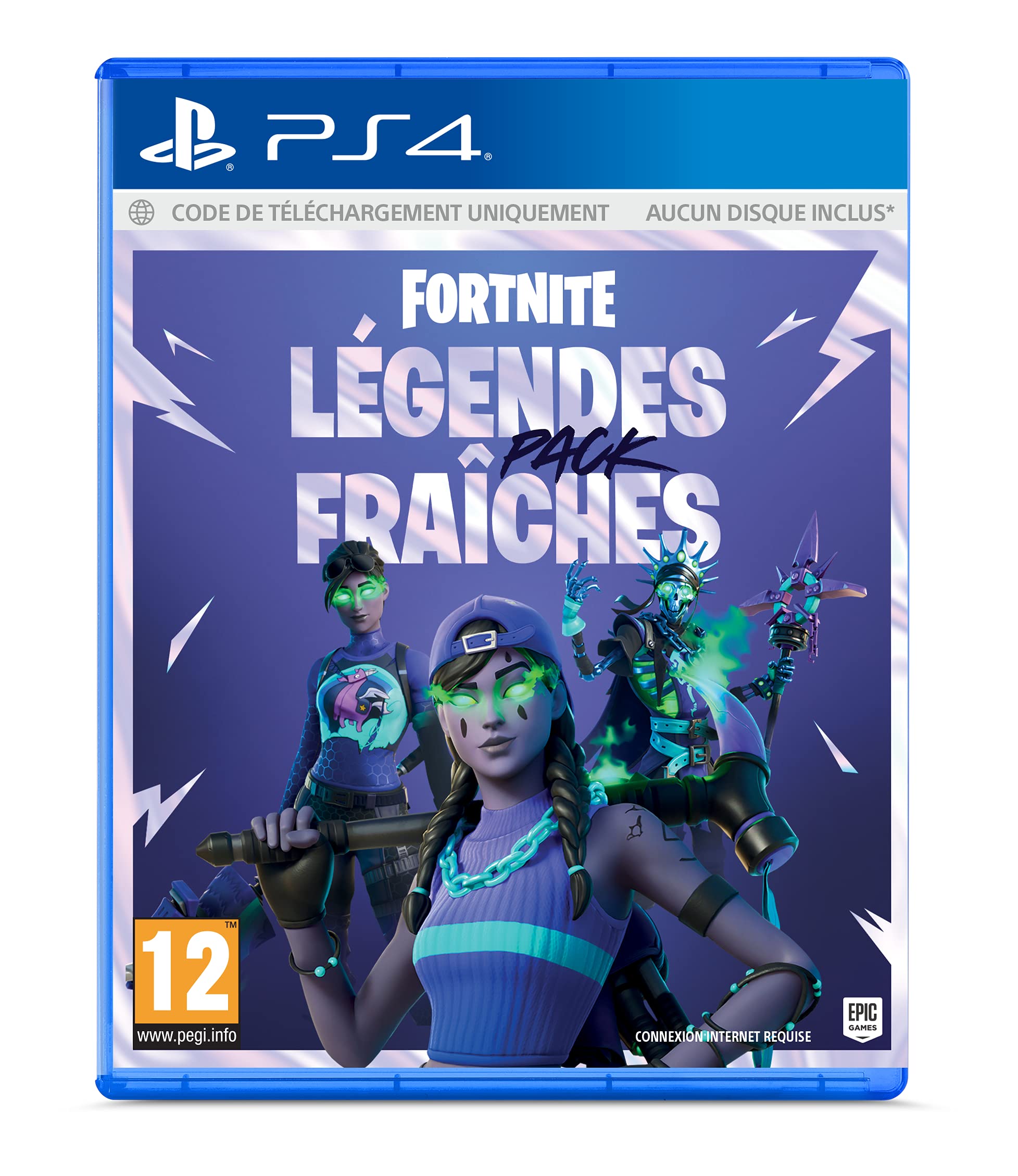 Fortnite Fresh Legends Bundle for PlayStation 4 - Exclusive French Import Edition | Perfect for Gaming Enthusiasts & Collectors