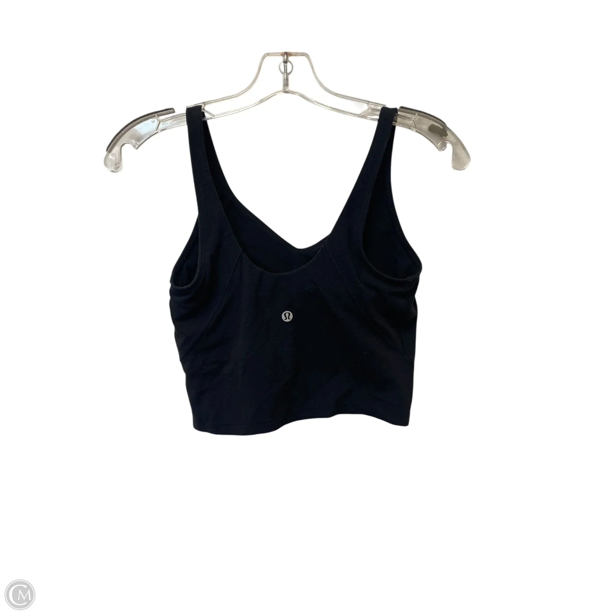 Lululemon Black Athletic Sports Bra Size 6 - High Support Workout Top for Running, Yoga & Gym