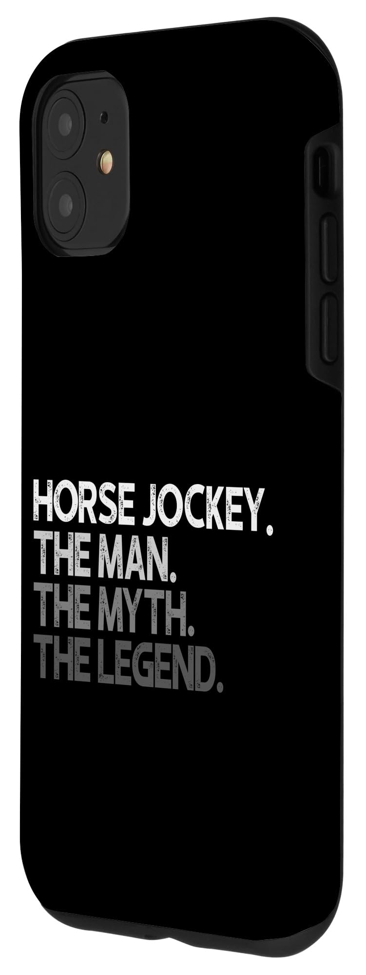 iPhone 11 Case - Premium Horse Jockey Design - Perfect Gift for Men - Durable Protective Phone Cover for iPhone 11 - Ideal for Equestrian Enthusiasts & Sports Fans