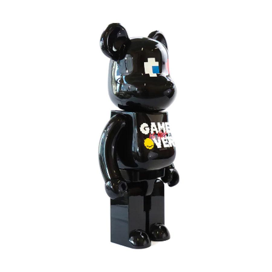 BE@RBRICK Pac Man × Grafflex × 9090 × S.H.I.P&Crew 1000% Collectible Vinyl Art Toy - Limited Edition Collaboration - Perfect for Display in Home, Office or Game Room Decor