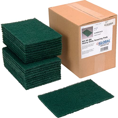 Heavy Duty Scouring Pads for Kitchen & Industrial Use - 6